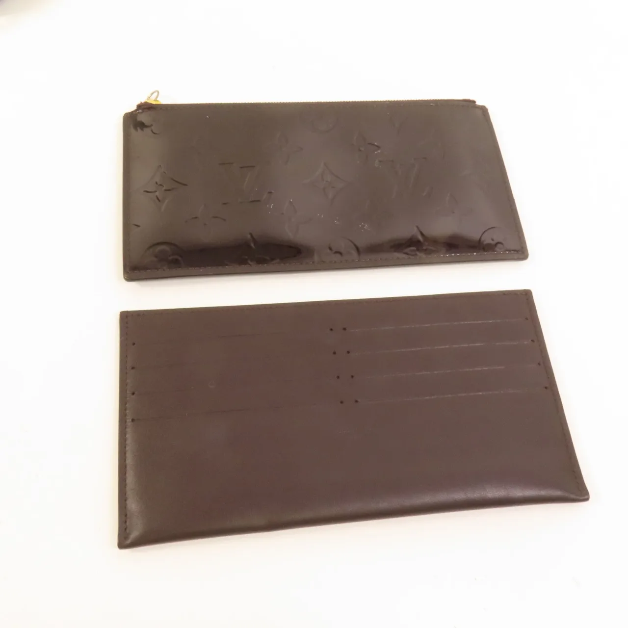 LOUIS VUITTON Felicie M61267 Shoulder Bag Leather 棕色 Leather Rank B - Thumbnail 8