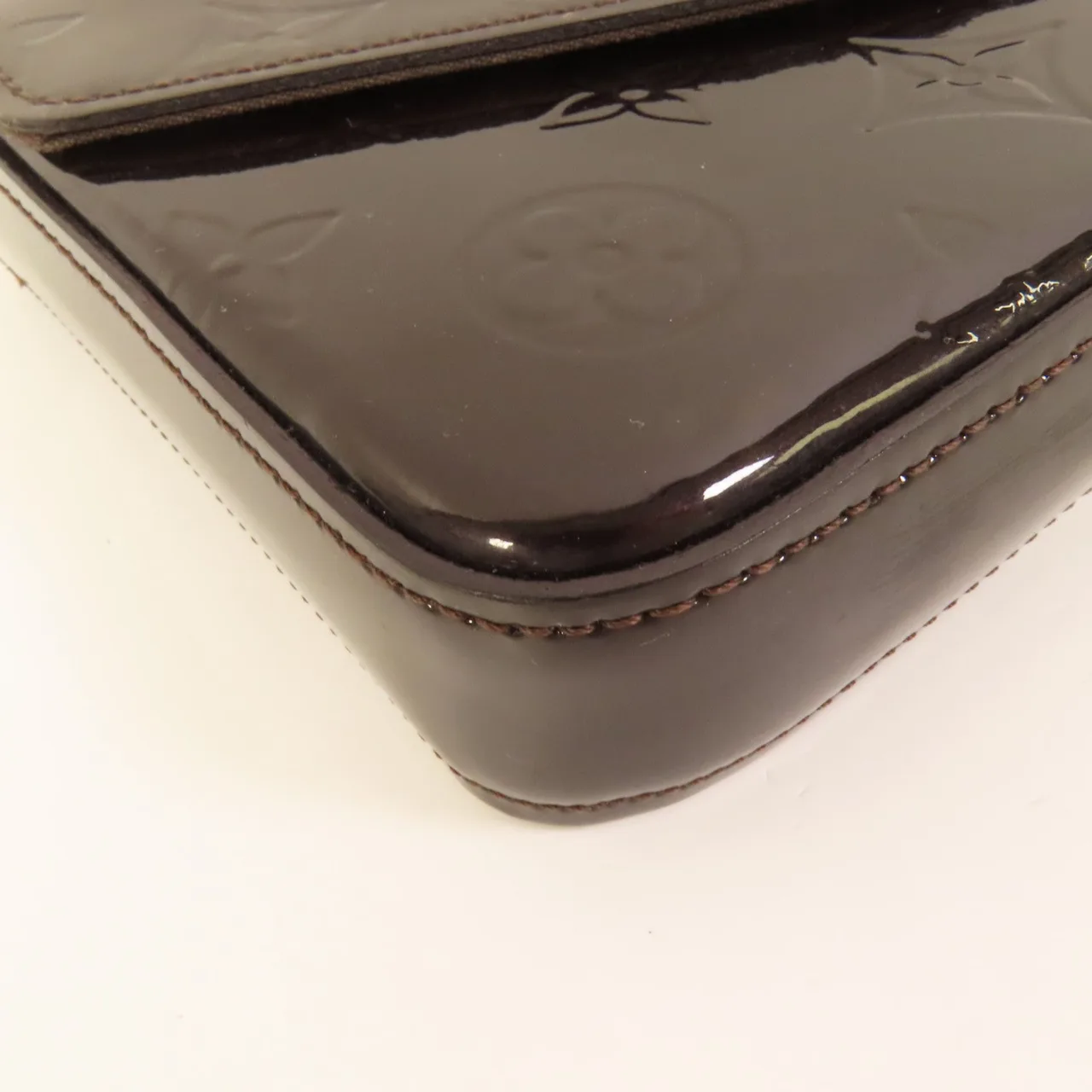 LOUIS VUITTON Felicie M61267 Shoulder Bag Leather 棕色 Leather Rank B - Thumbnail 13