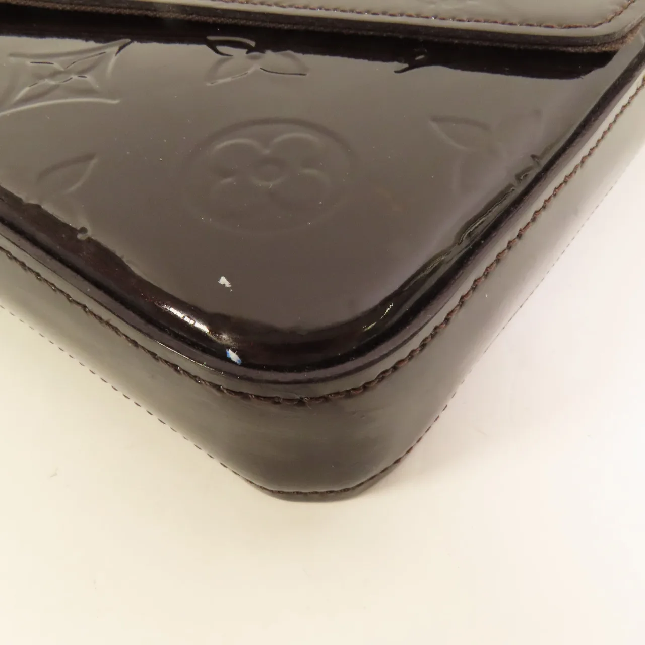 LOUIS VUITTON Felicie M61267 Shoulder Bag Leather 棕色 Leather Rank B - Thumbnail 14