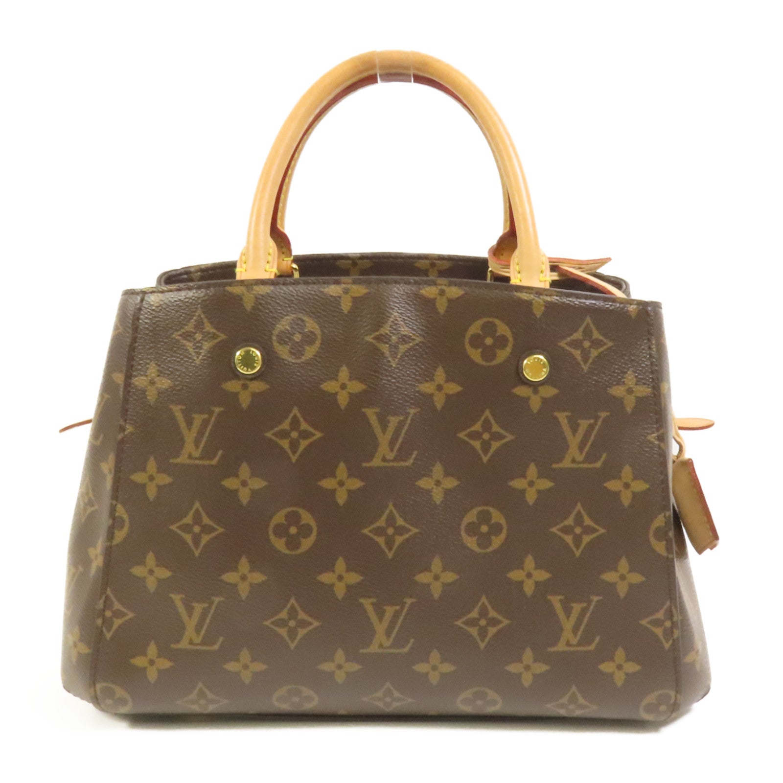 LOUIS VUITTON Montaigne M41055 2-Way Bag Coated Canvas 2