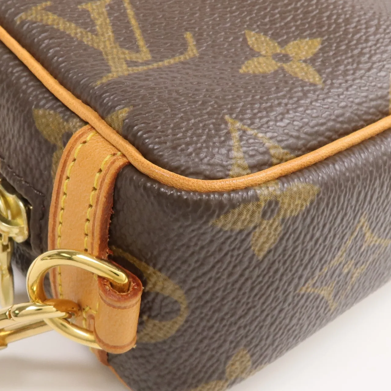 LOUIS VUITTON Wapity M58030 手拿包 塗層帆布 棕色 塗層帆布 中古品A - 縮圖 7