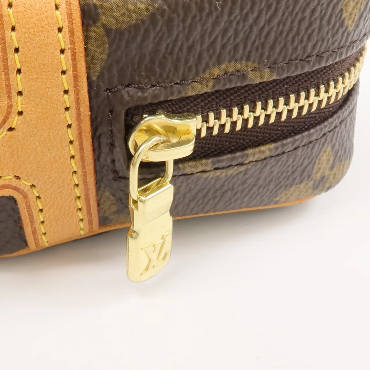 LOUIS VUITTON Wapity M58030 手拿包 塗層帆布 棕色 塗層帆布 中古品A - 縮圖 10