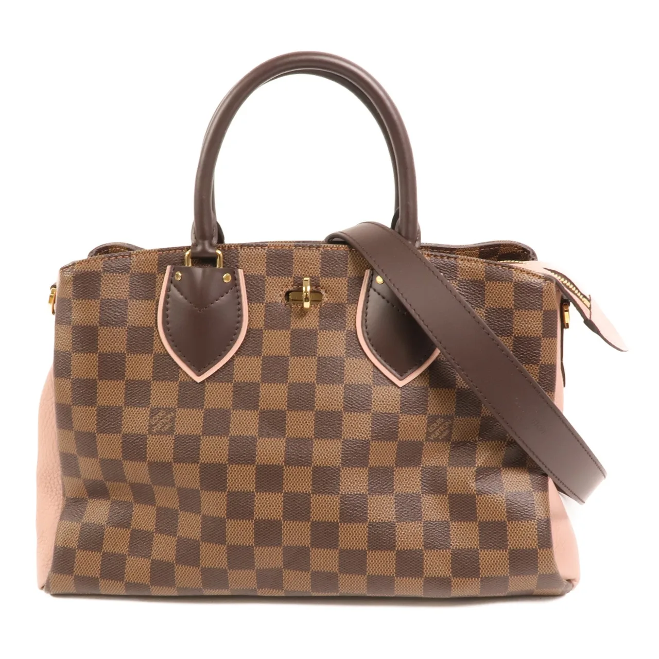 LOUIS VUITTON Normandy N41488 兩用包 塗層帆布 棕色