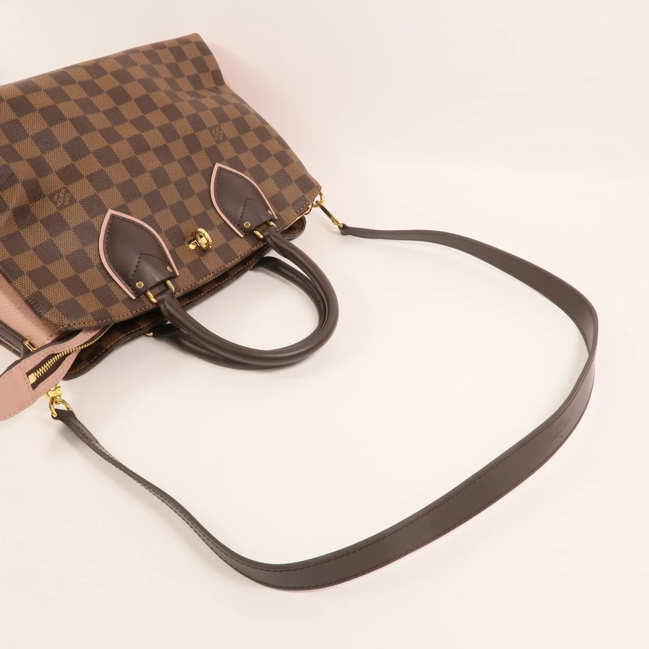 LOUIS VUITTON Normandy N41488 2-Way Bag Coated Canvas 棕色 Coated Canvas Rank A - Thumbnail 8
