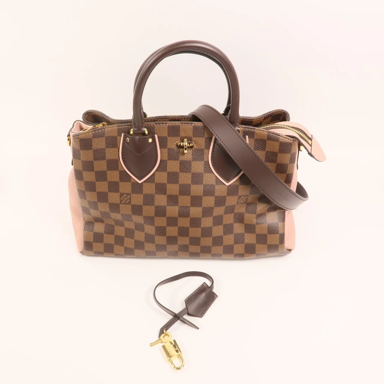 LOUIS VUITTON Normandy N41488 2-Way Bag Coated Canvas 棕色 Coated Canvas Rank A - Thumbnail 9