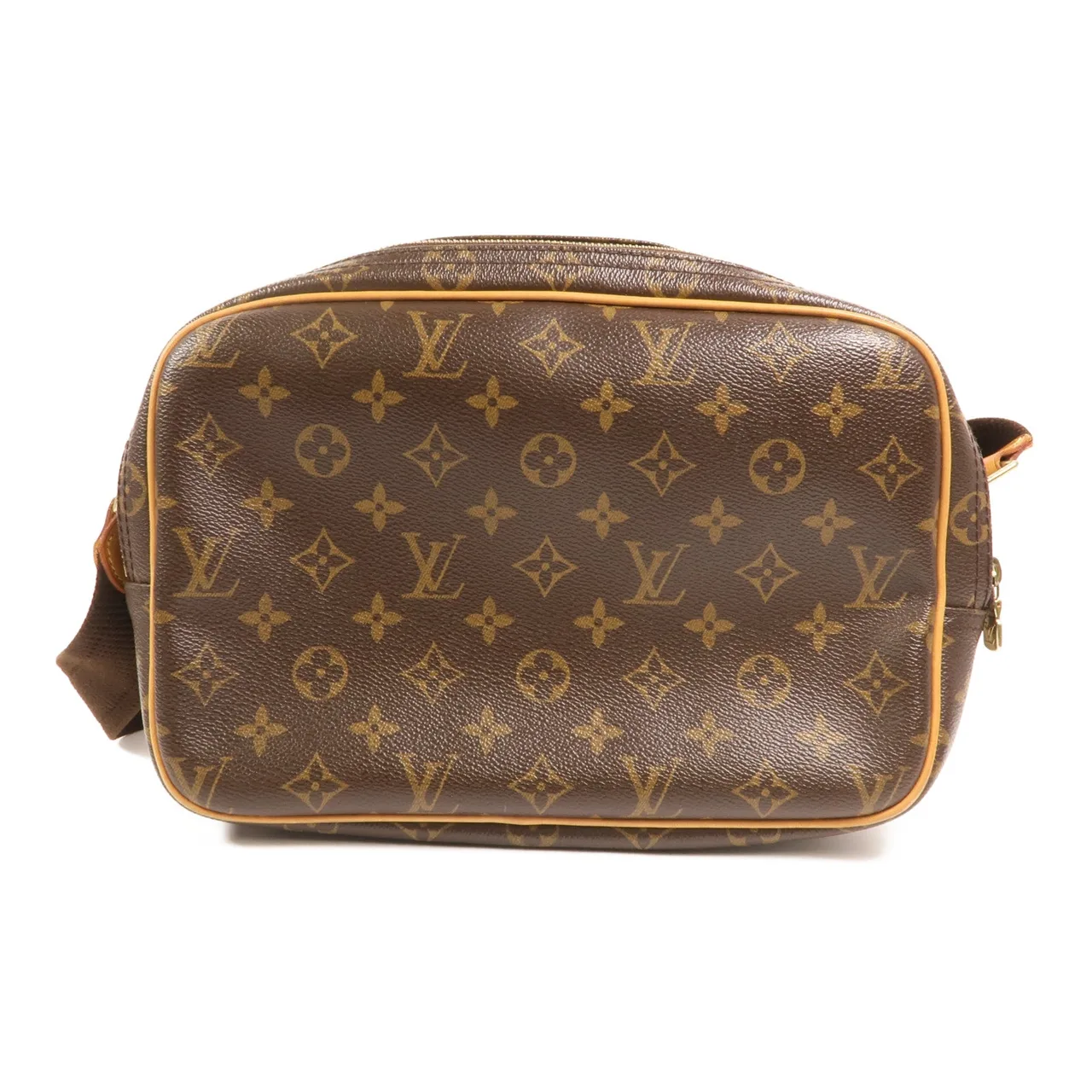 LOUIS VUITTON Reporter M45254 肩背包 塗層帆布 棕色 / BROWN 塗層帆布 中古品B - 縮圖 2