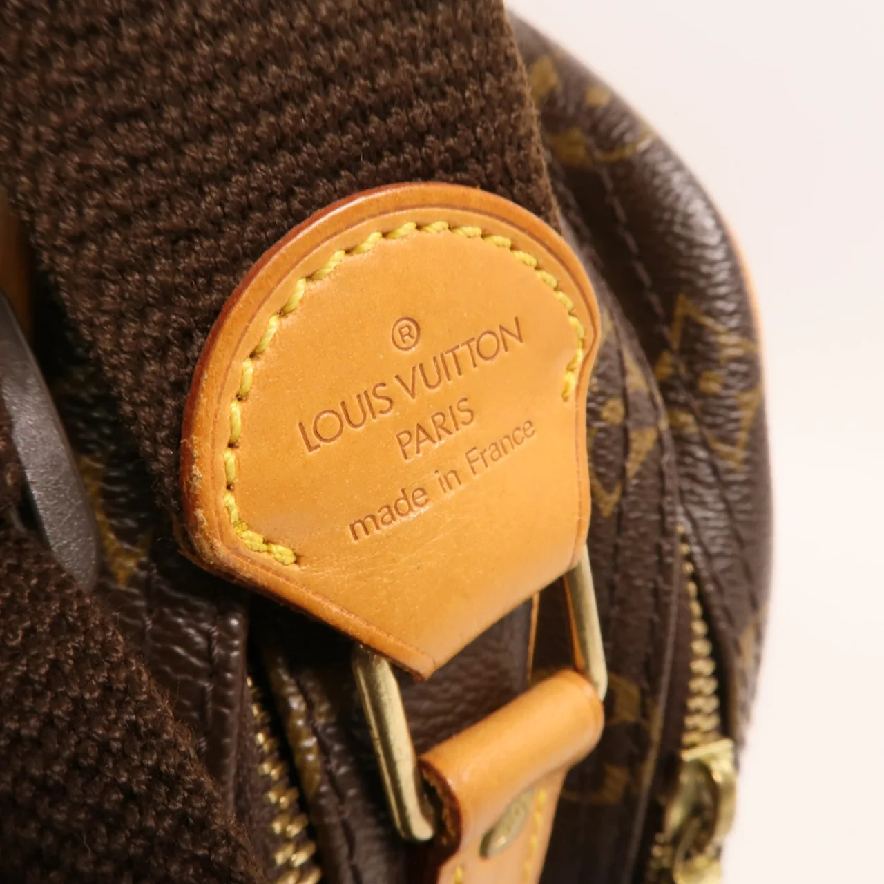 LOUIS VUITTON Reporter M45254 肩背包 塗層帆布 棕色 / BROWN 塗層帆布 中古品B - 縮圖 7