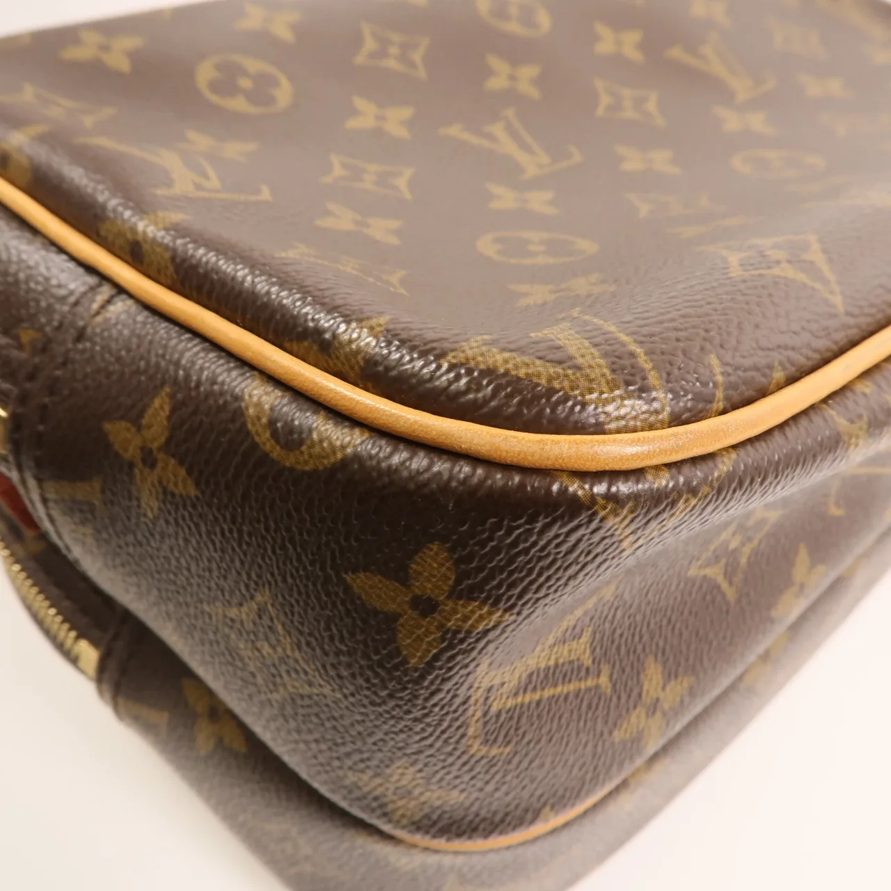 LOUIS VUITTON Reporter M45254 肩背包 塗層帆布 棕色 / BROWN 塗層帆布 中古品B - 縮圖 13