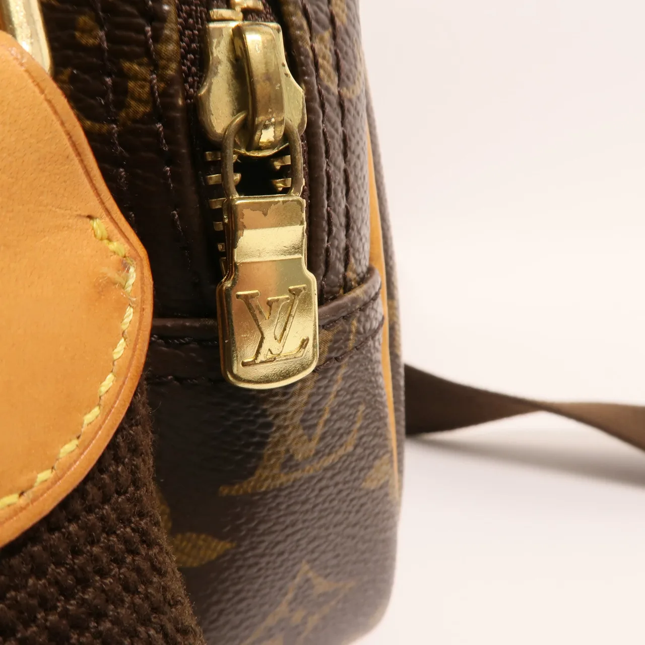 LOUIS VUITTON Reporter M45254 肩背包 塗層帆布 棕色 / BROWN 塗層帆布 中古品B - 縮圖 14