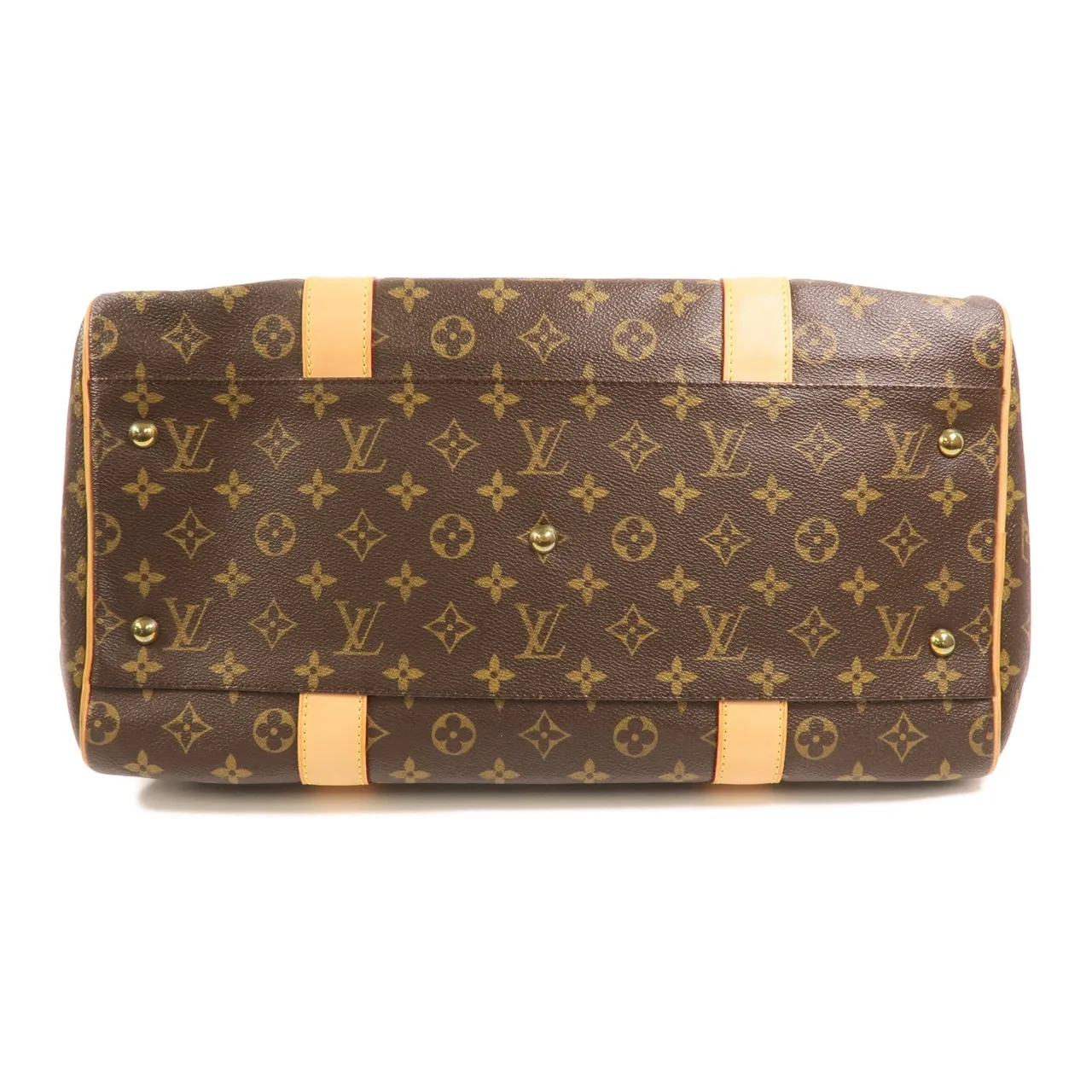 LOUIS VUITTON CarryAll M40074 手提包 塗層帆布 棕色 / Brown 塗層帆布 中古品B - 縮圖 4