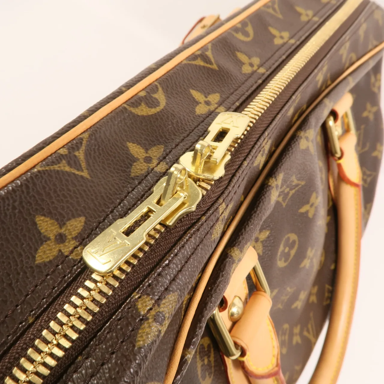 LOUIS VUITTON CarryAll M40074 手提包 塗層帆布 棕色 / Brown 塗層帆布 中古品B - 縮圖 13