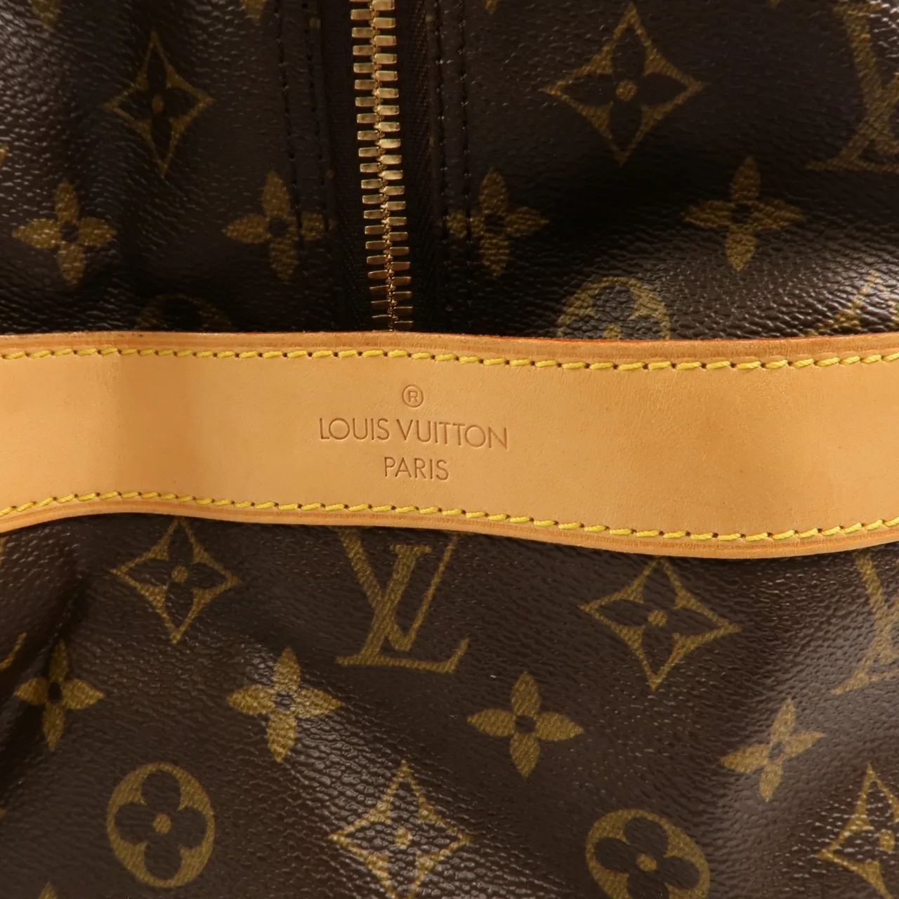 LOUIS VUITTON CarryAll M40074 手提包 塗層帆布 棕色 / Brown 塗層帆布 中古品B - 縮圖 14
