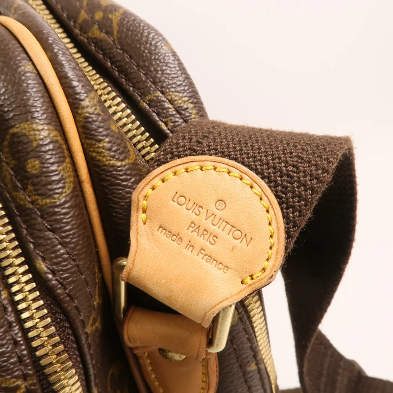 LOUIS VUITTON Reporter M45252 肩背包 塗層帆布 棕色 / Brown 塗層帆布 中古品B - 縮圖 7