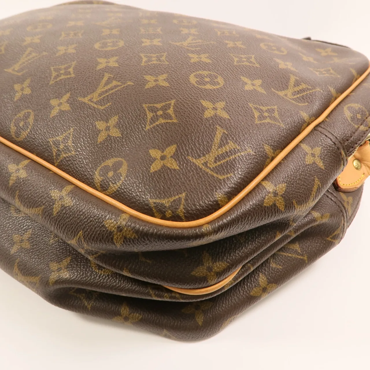 LOUIS VUITTON Reporter M45252 肩背包 塗層帆布 棕色 / Brown 塗層帆布 中古品B - 縮圖 12