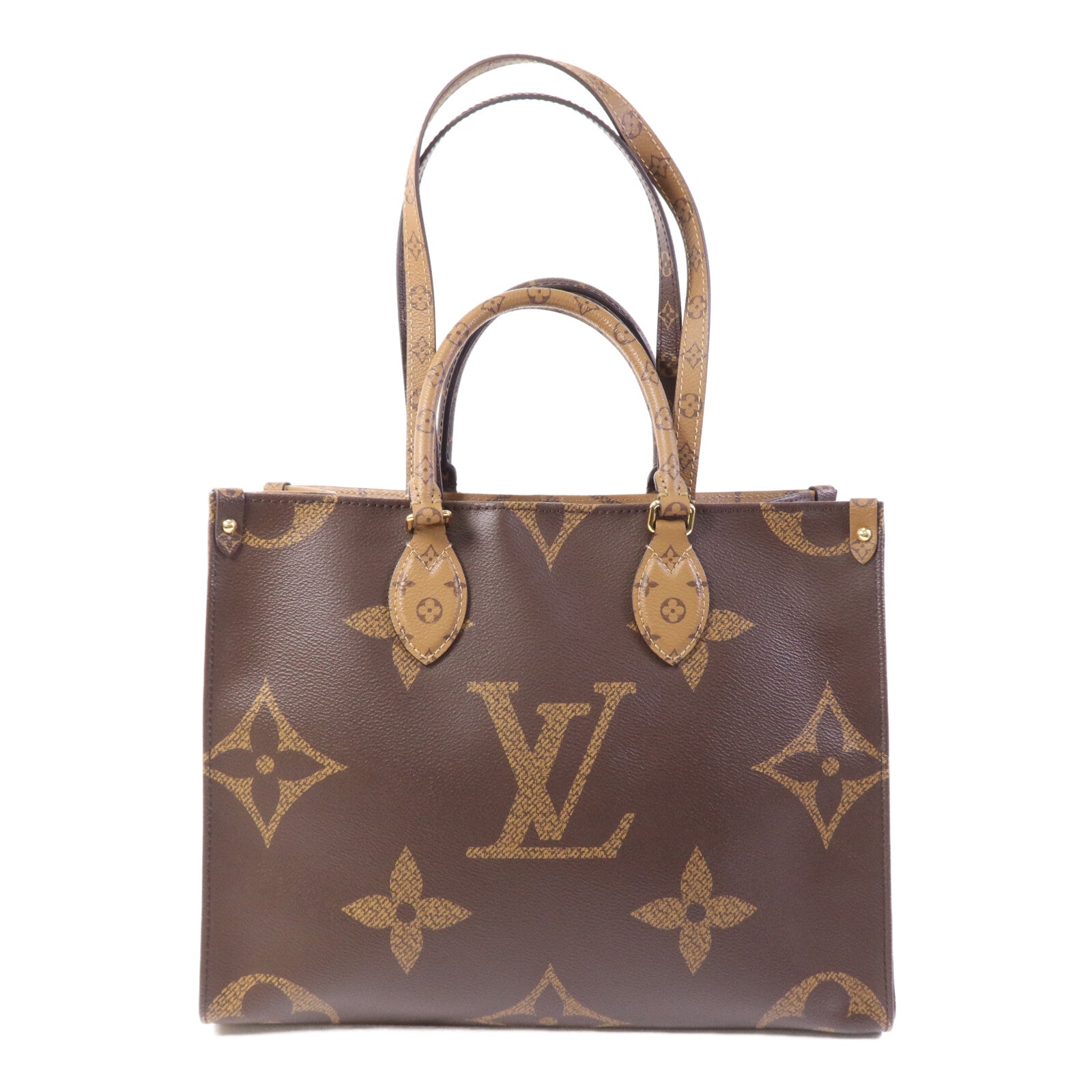 LOUIS VUITTON OnTheGo M45321 2-Way Bag Coated Canvas