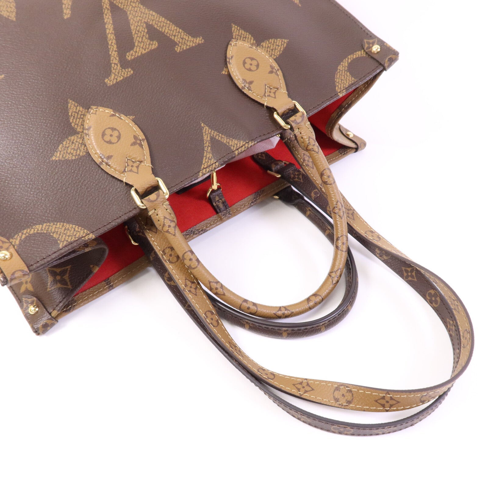 LOUIS VUITTON OnTheGo M45321 2-Way Bag Coated Canvas 9