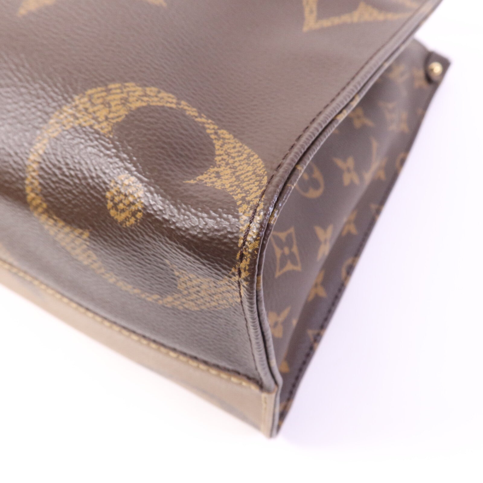 LOUIS VUITTON OnTheGo M45321 2-Way Bag Coated Canvas 10
