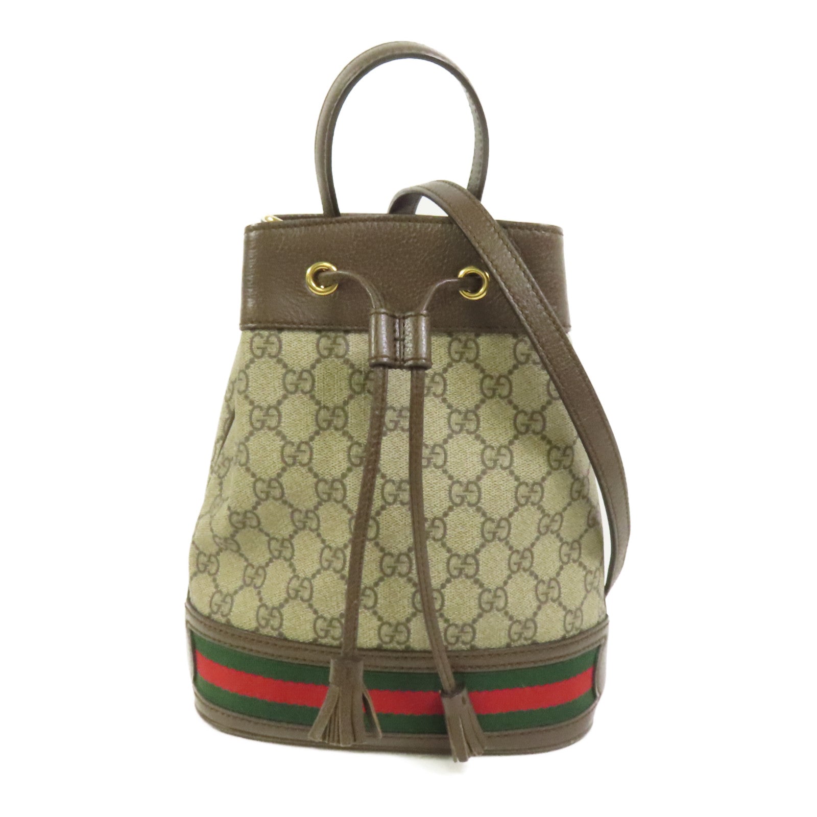 LOUIS VUITTON Bucket 550621 2-Way Bag Coated Canvas