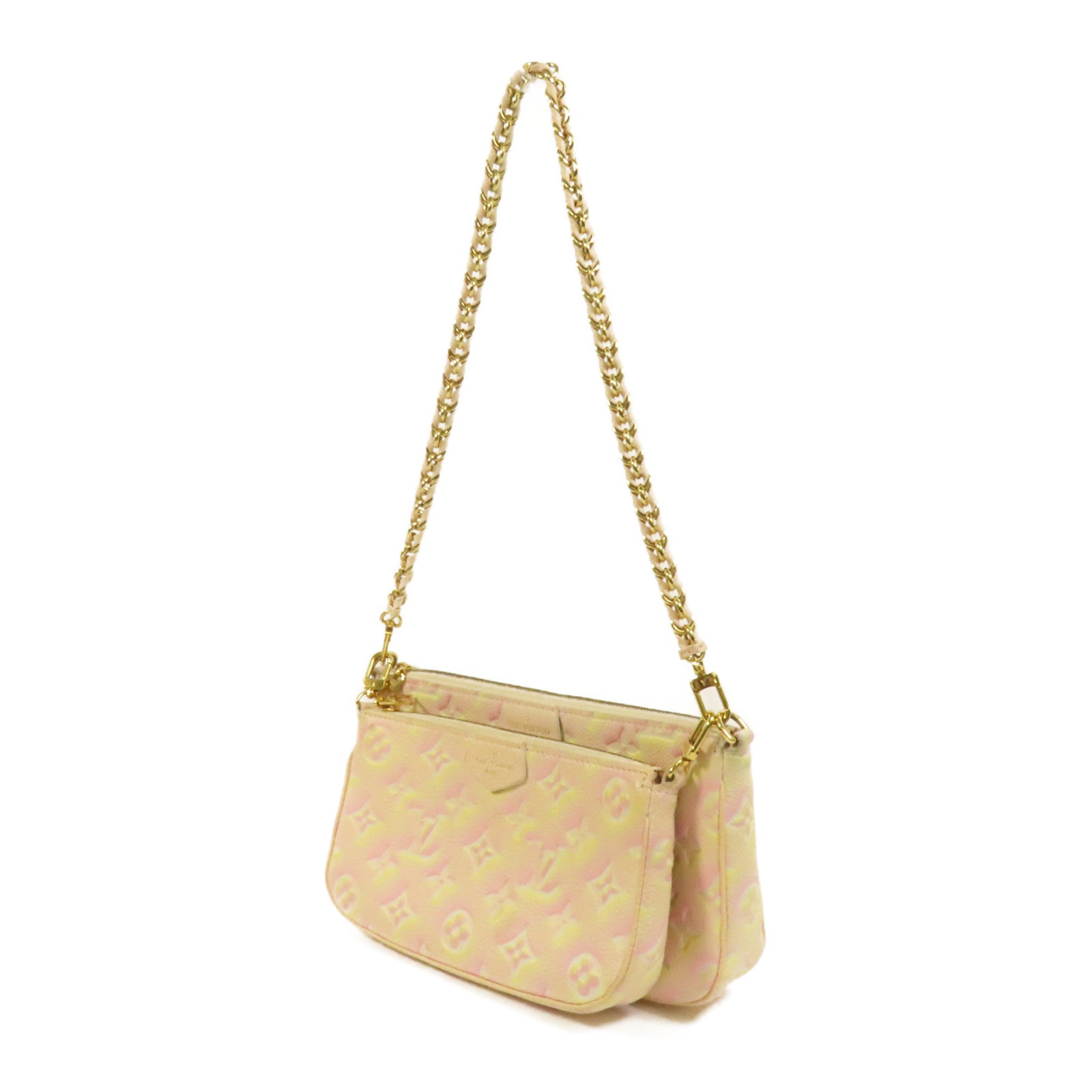 LOUIS VUITTON Multi Pochette M80399 2-Way Bag Calfskin 3