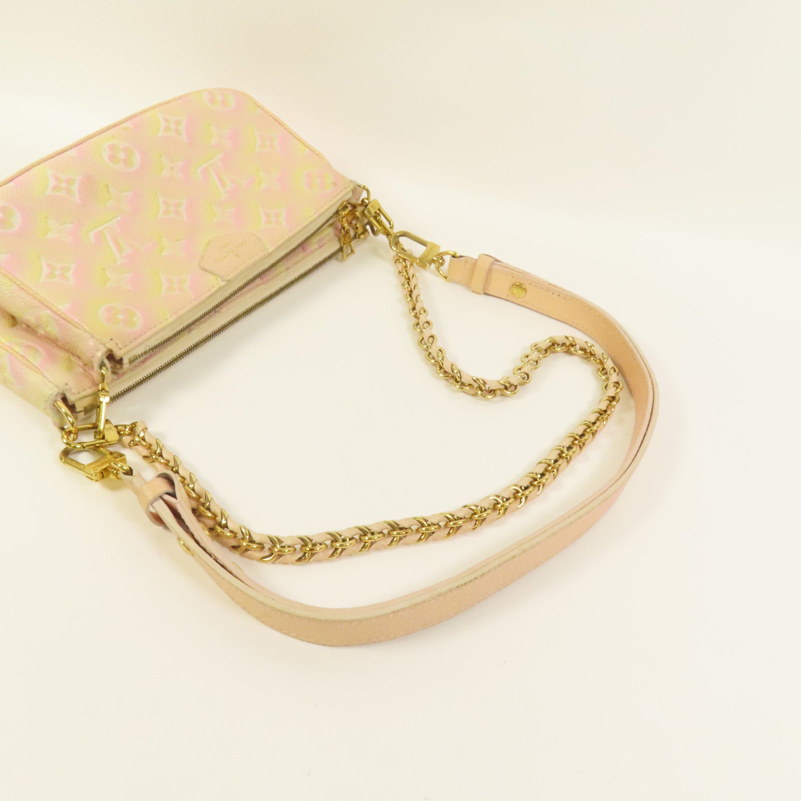 LOUIS VUITTON Multi Pochette M80399 2-Way Bag Calfskin 6