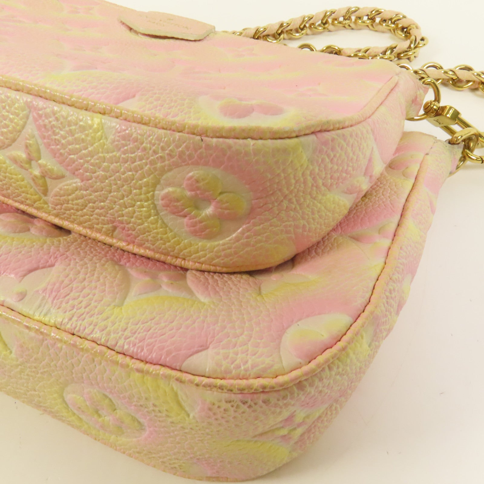 LOUIS VUITTON Multi Pochette M80399 2-Way Bag Calfskin 13