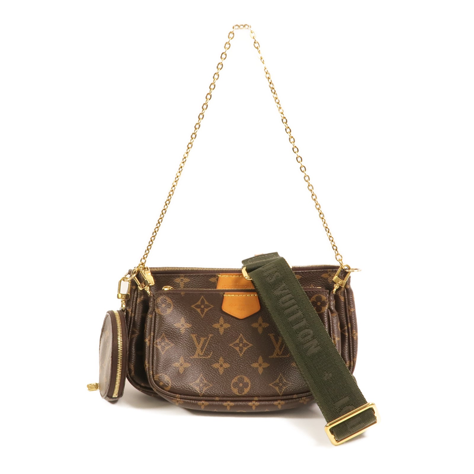 LOUIS VUITTON Multi Pochette M44813 2-Way Bag Coated Canvas