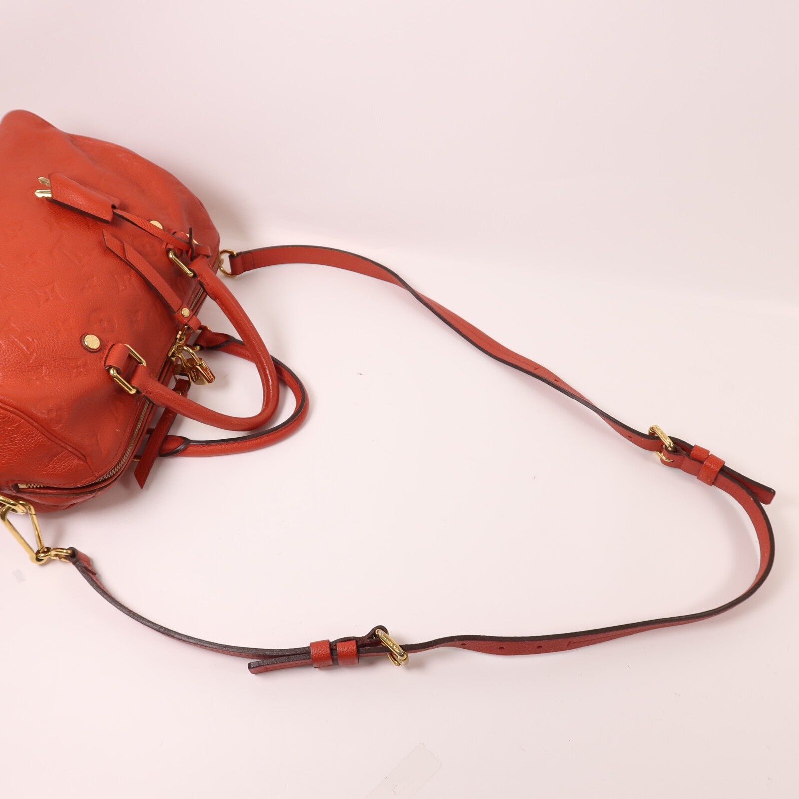 LOUIS VUITTON Speedy Bandouliere M40758 2-Way Bag Calfskin 8