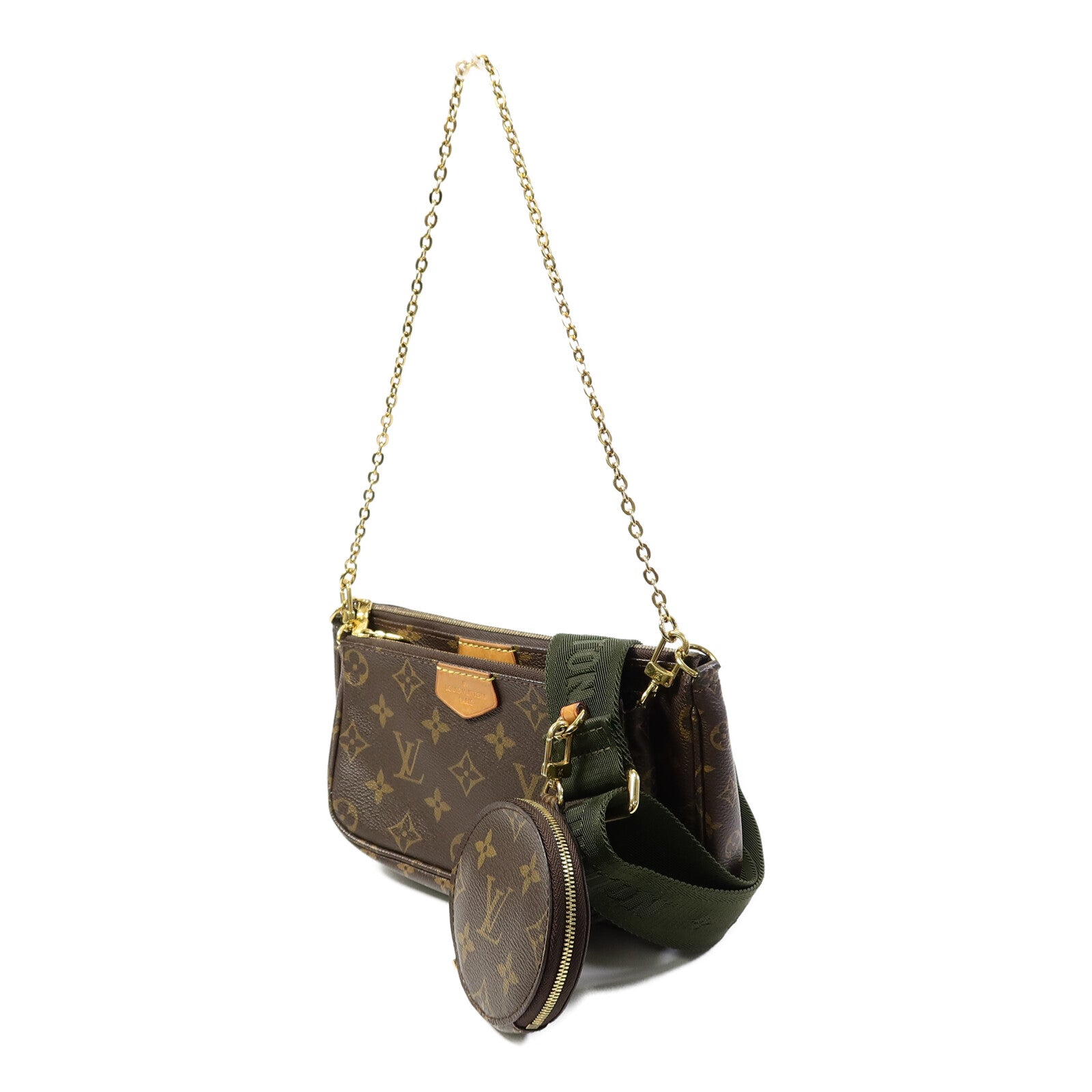 LOUIS VUITTON Multi Pochette M44813 2-Way Bag Coated Canvas 2
