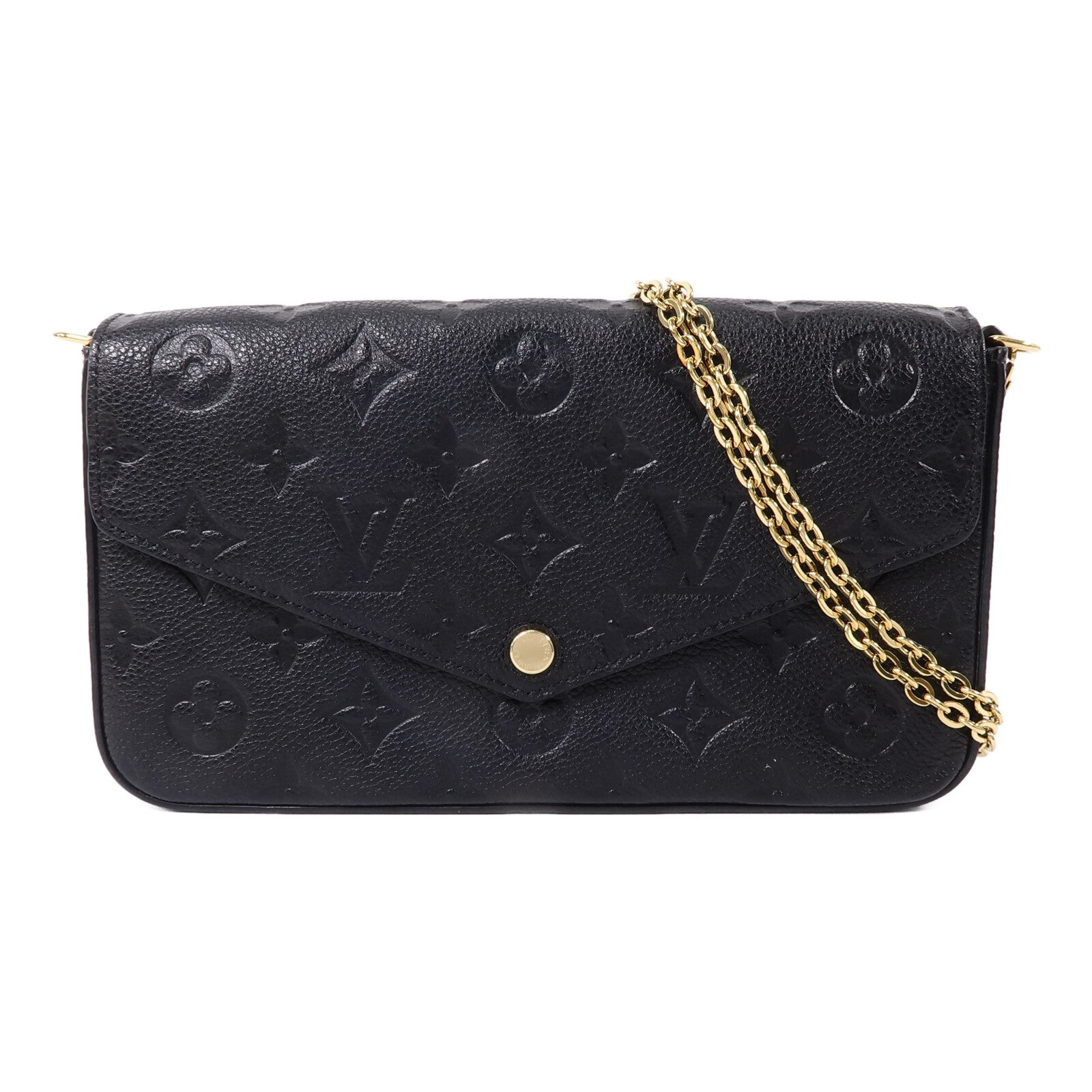 LOUIS VUITTON Felicie M64064 Shoulder Bag Calfskin