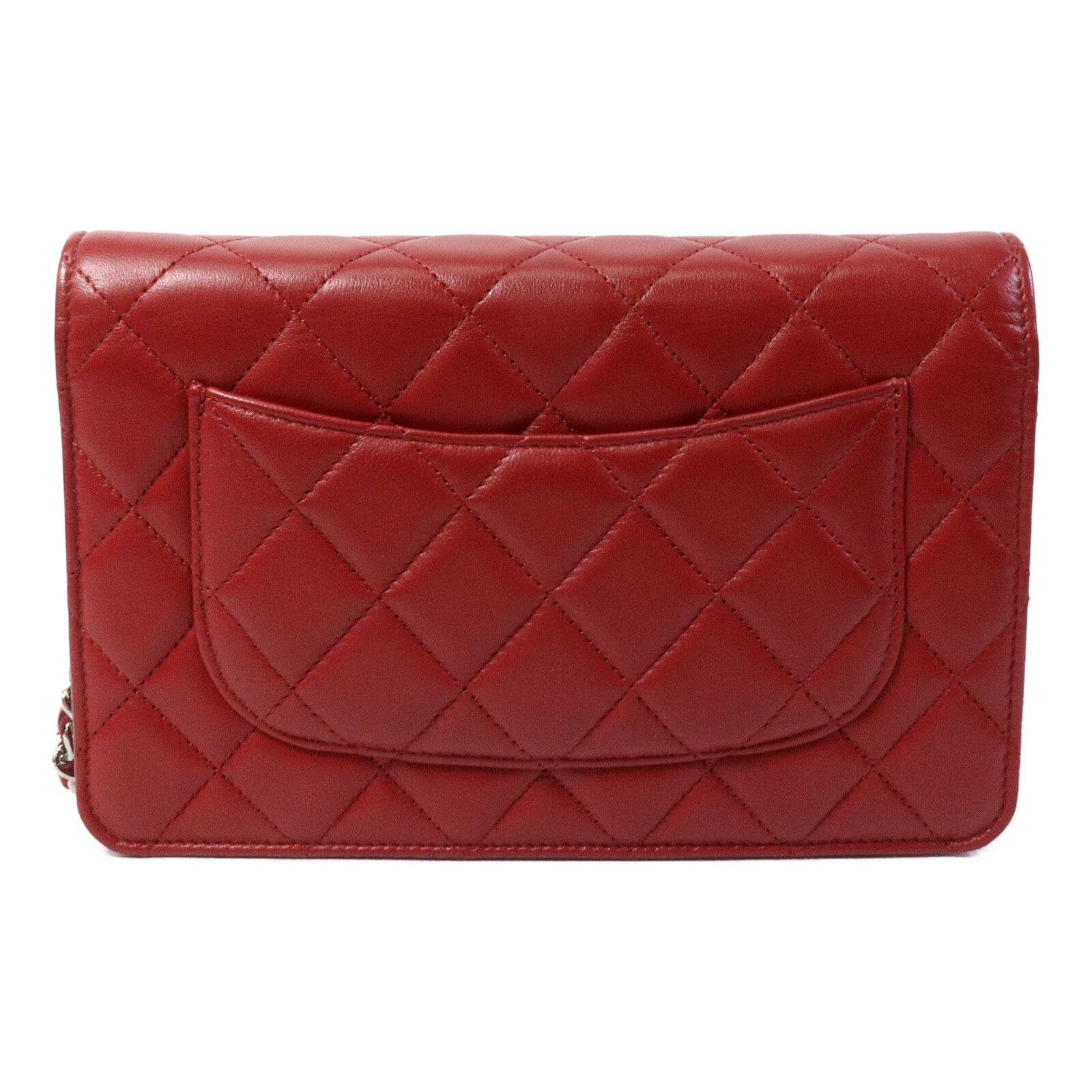 LOUIS VUITTON WOC Shoulder Bag Lambskin 3