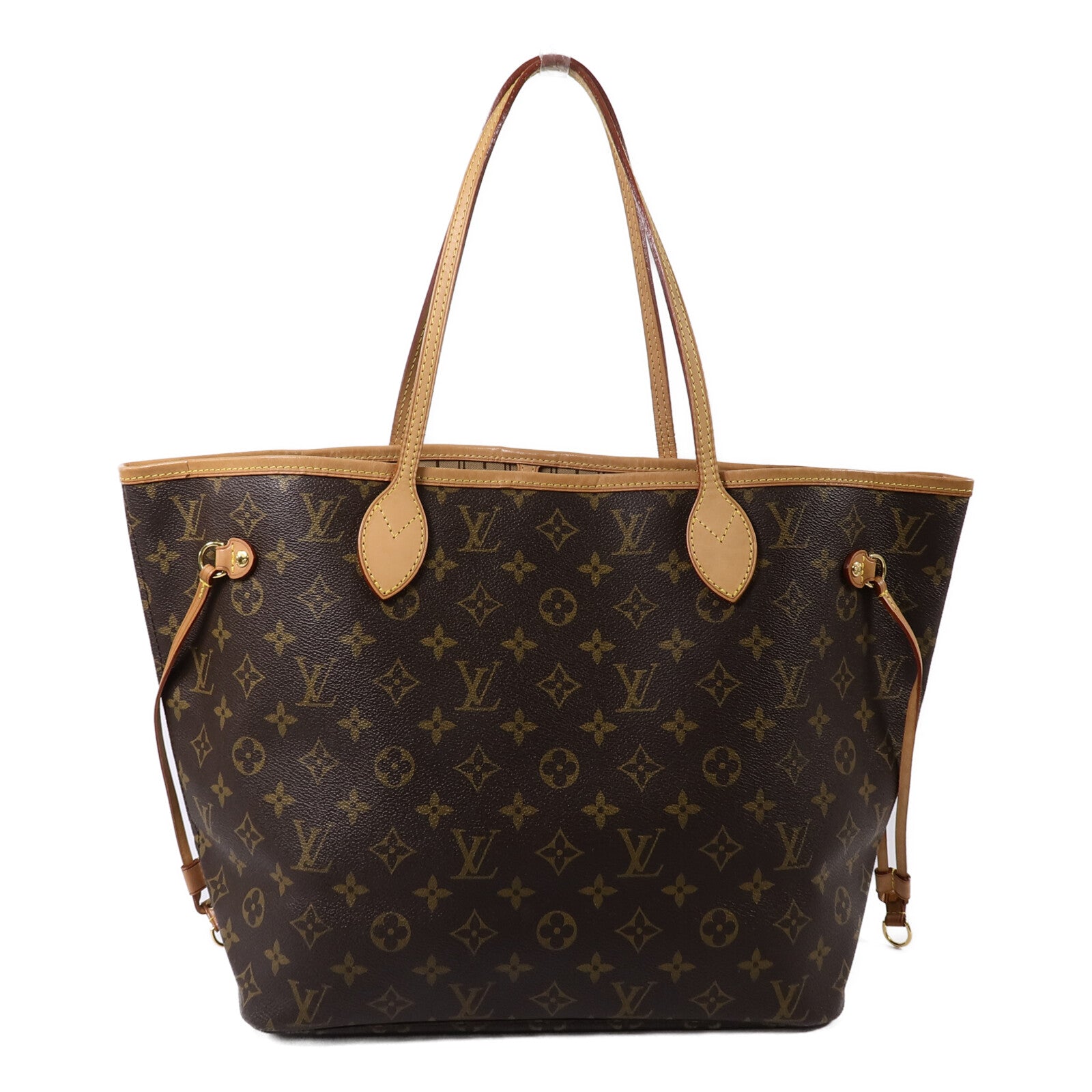 LOUIS VUITTON Neverfull M40156 Tote Bag Coated Canvas