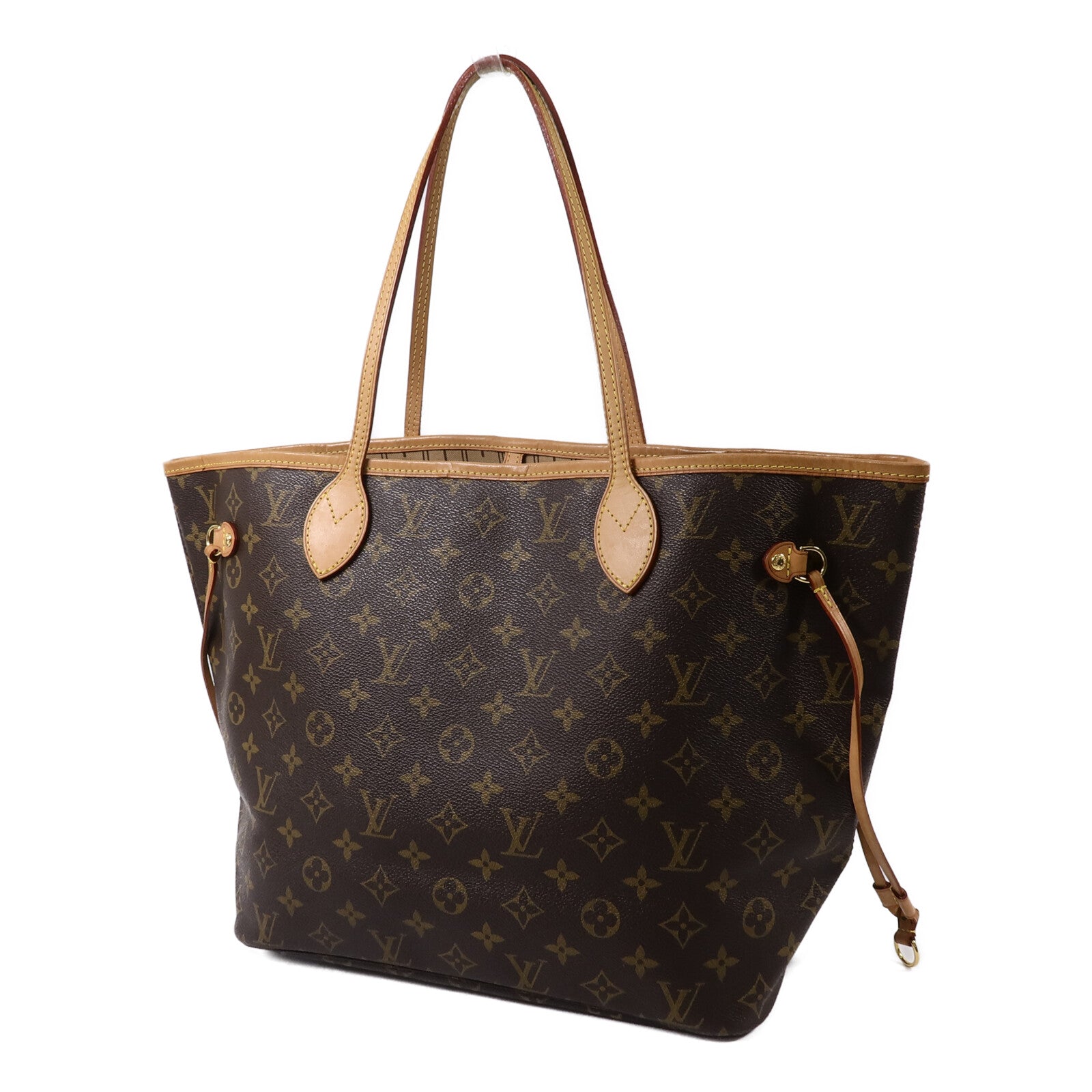 LOUIS VUITTON Neverfull M40156 Tote Bag Coated Canvas 3