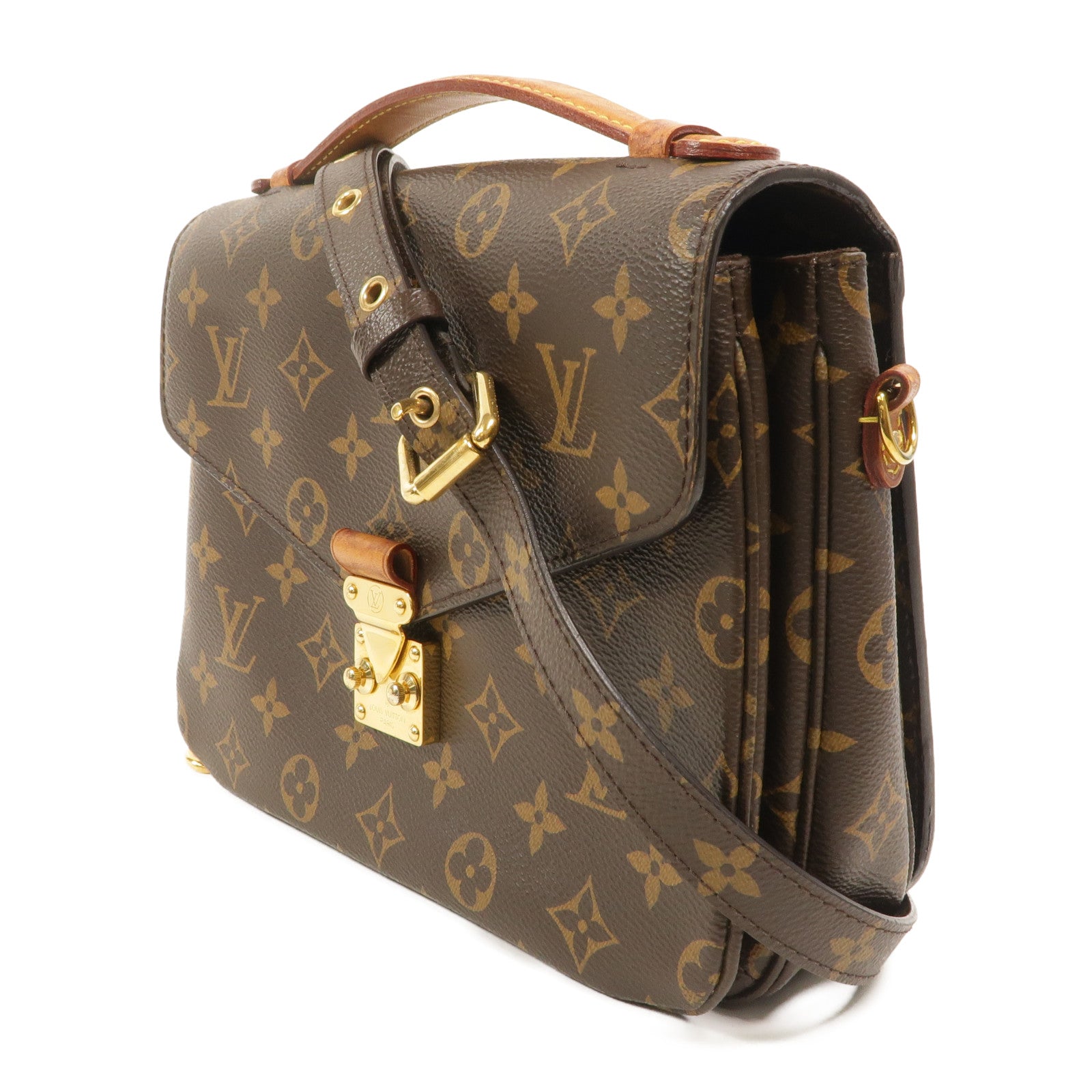 LOUIS VUITTON Pochette Metis M40780 兩用包 塗層帆布 3