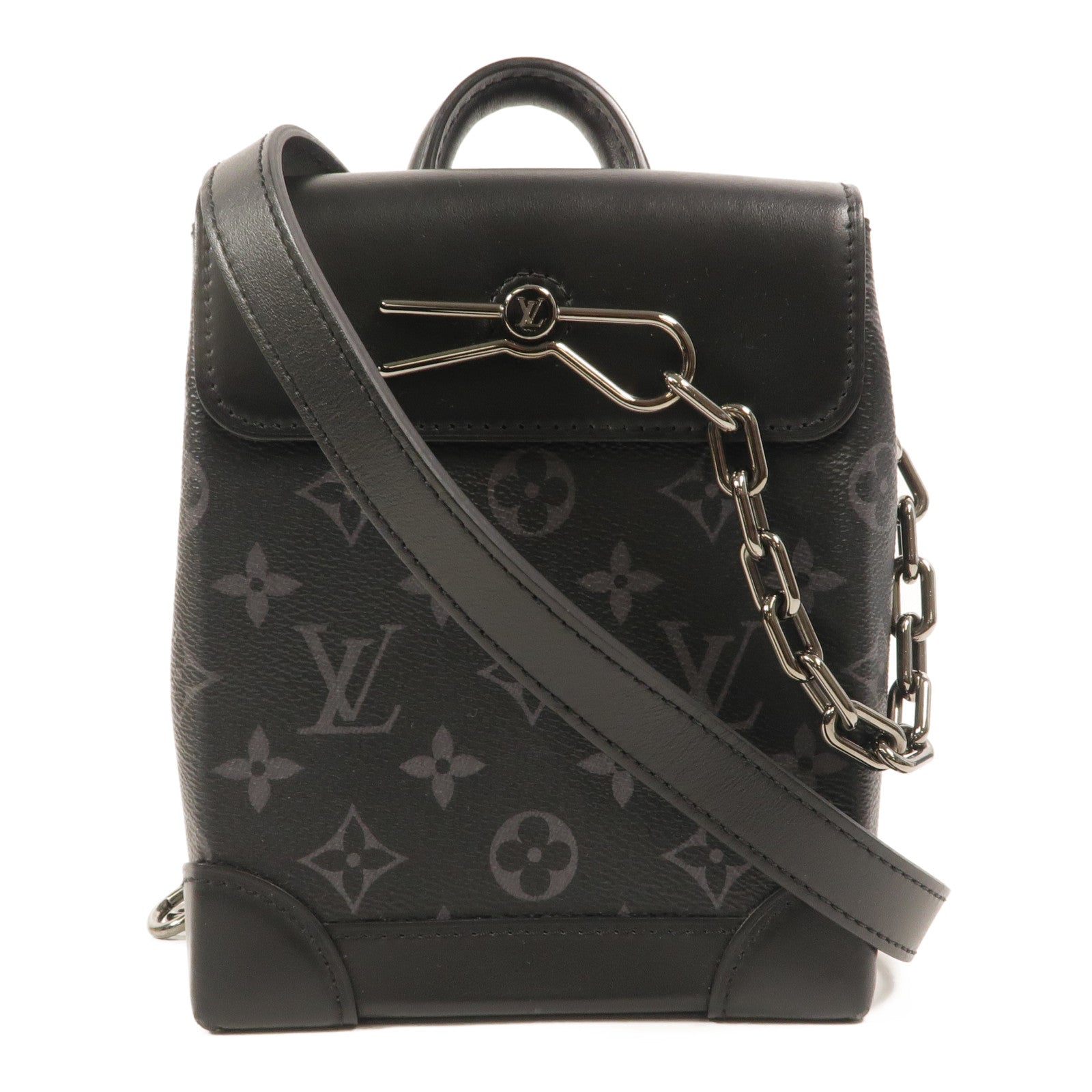 LOUIS VUITTON Steamer M82774 2-Way Bag Coated Canvas