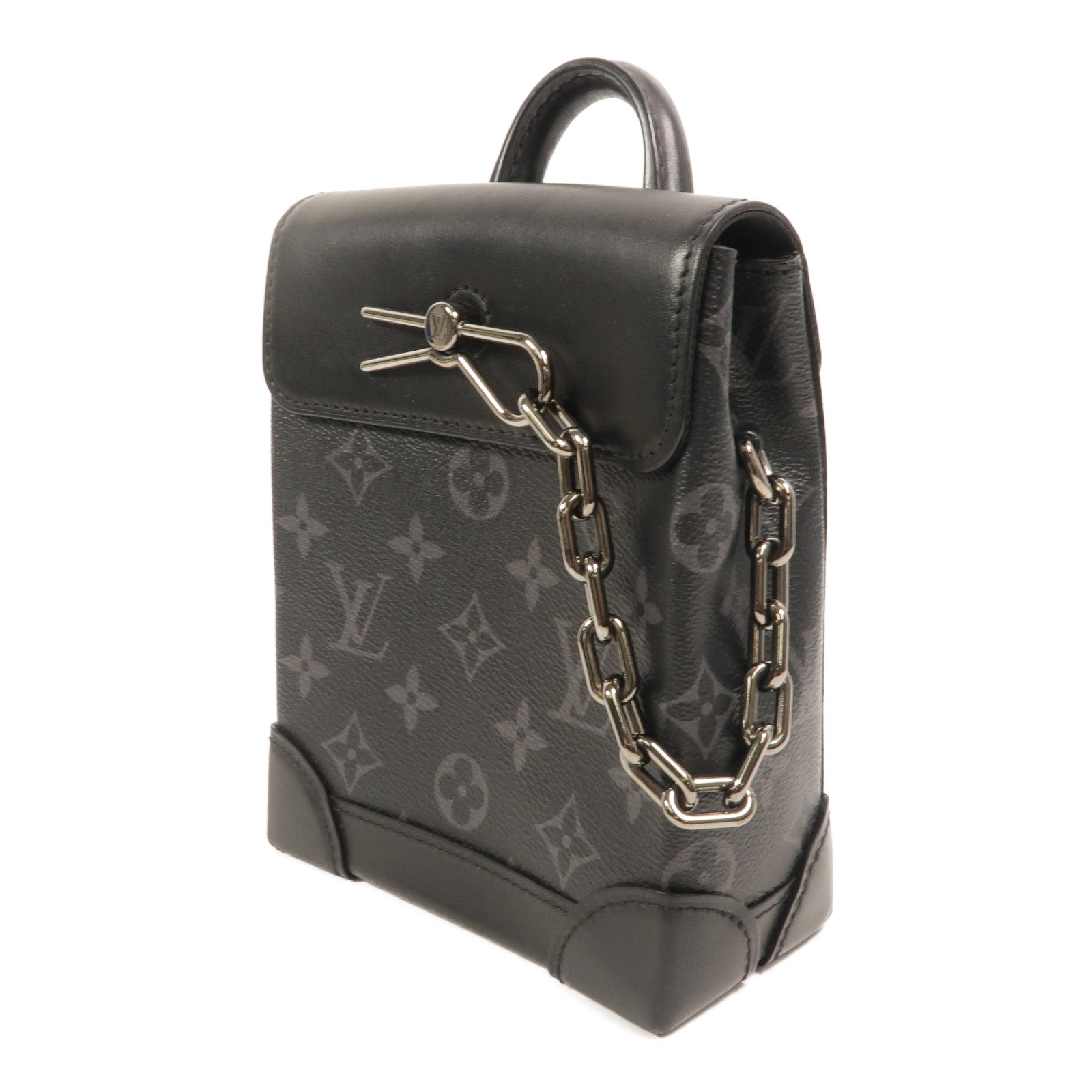 LOUIS VUITTON Steamer M82774 2-Way Bag Coated Canvas 3