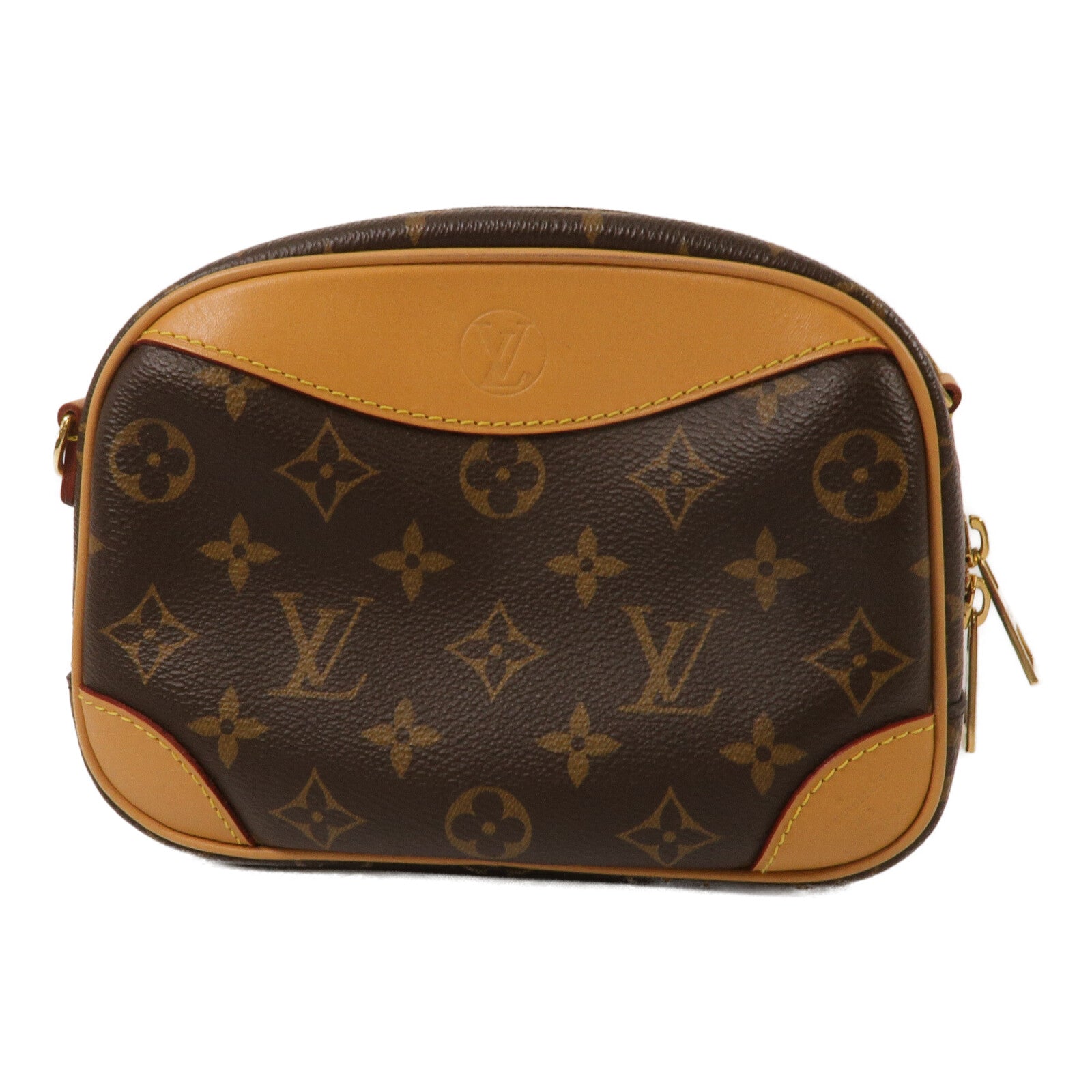 LOUIS VUITTON Deauville M45528 Shoulder Bag Coated Canvas 3