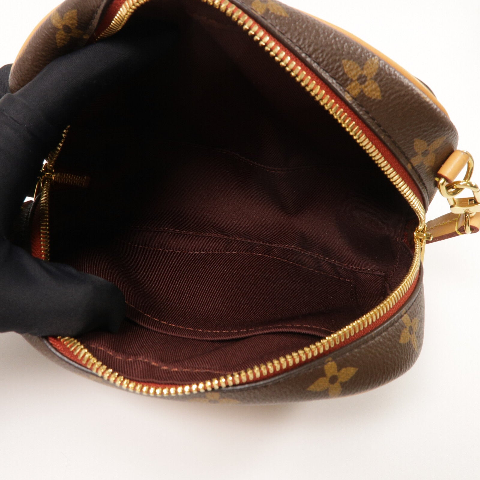 LOUIS VUITTON Deauville M45528 Shoulder Bag Coated Canvas 5