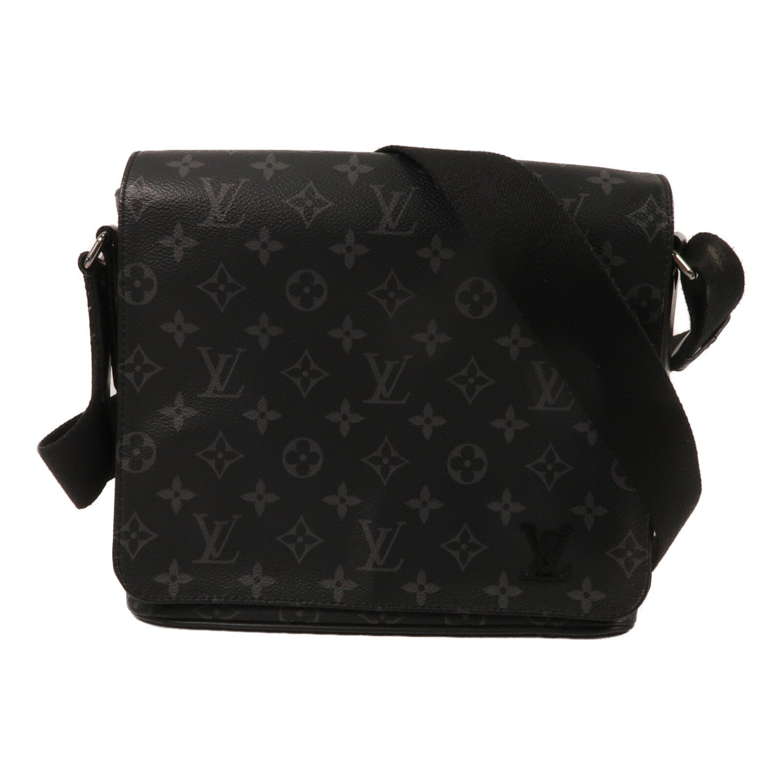 LOUIS VUITTON District M46255 Shoulder Bag Coated Canvas