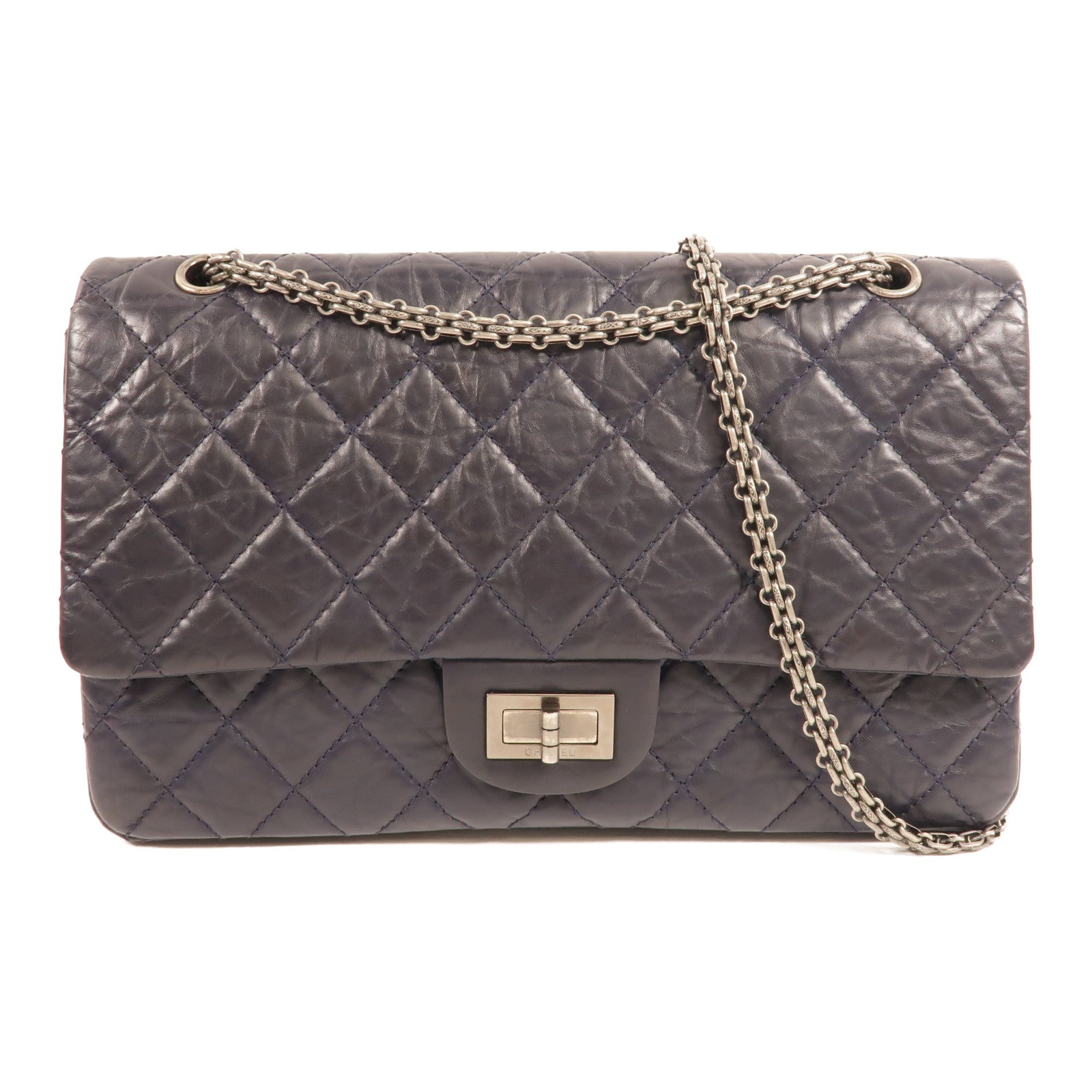 LOUIS VUITTON 2.55 肩背包 牛皮