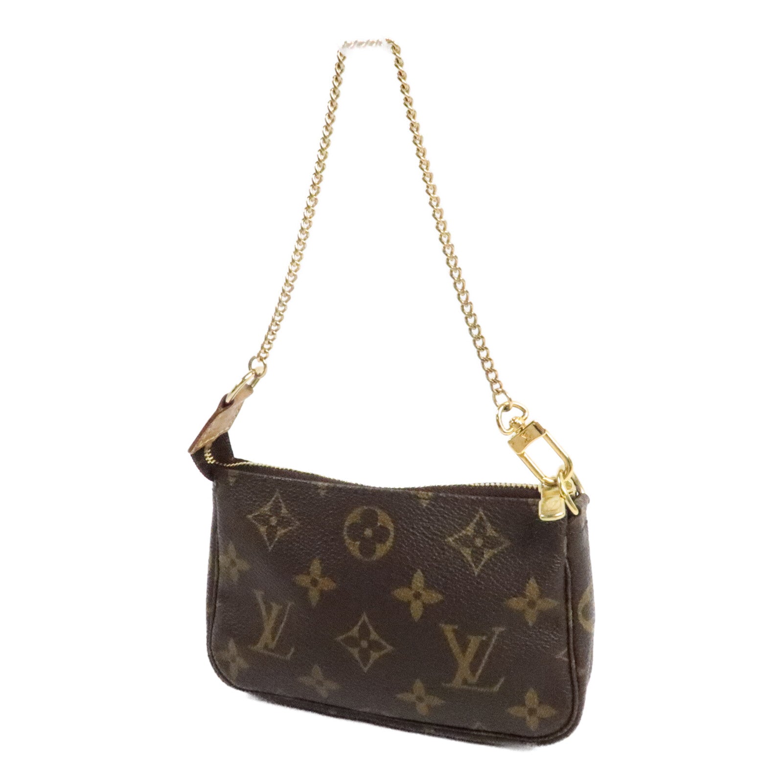 LOUIS VUITTON Pochette Accessoires M58009 Bag Coated Canvas 3