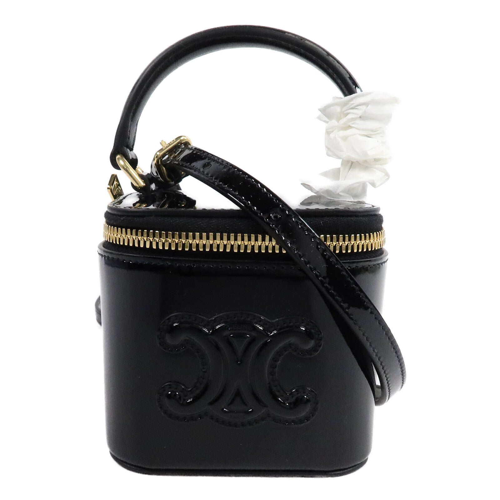 LOUIS VUITTON Vanity 2-Way Bag Leather