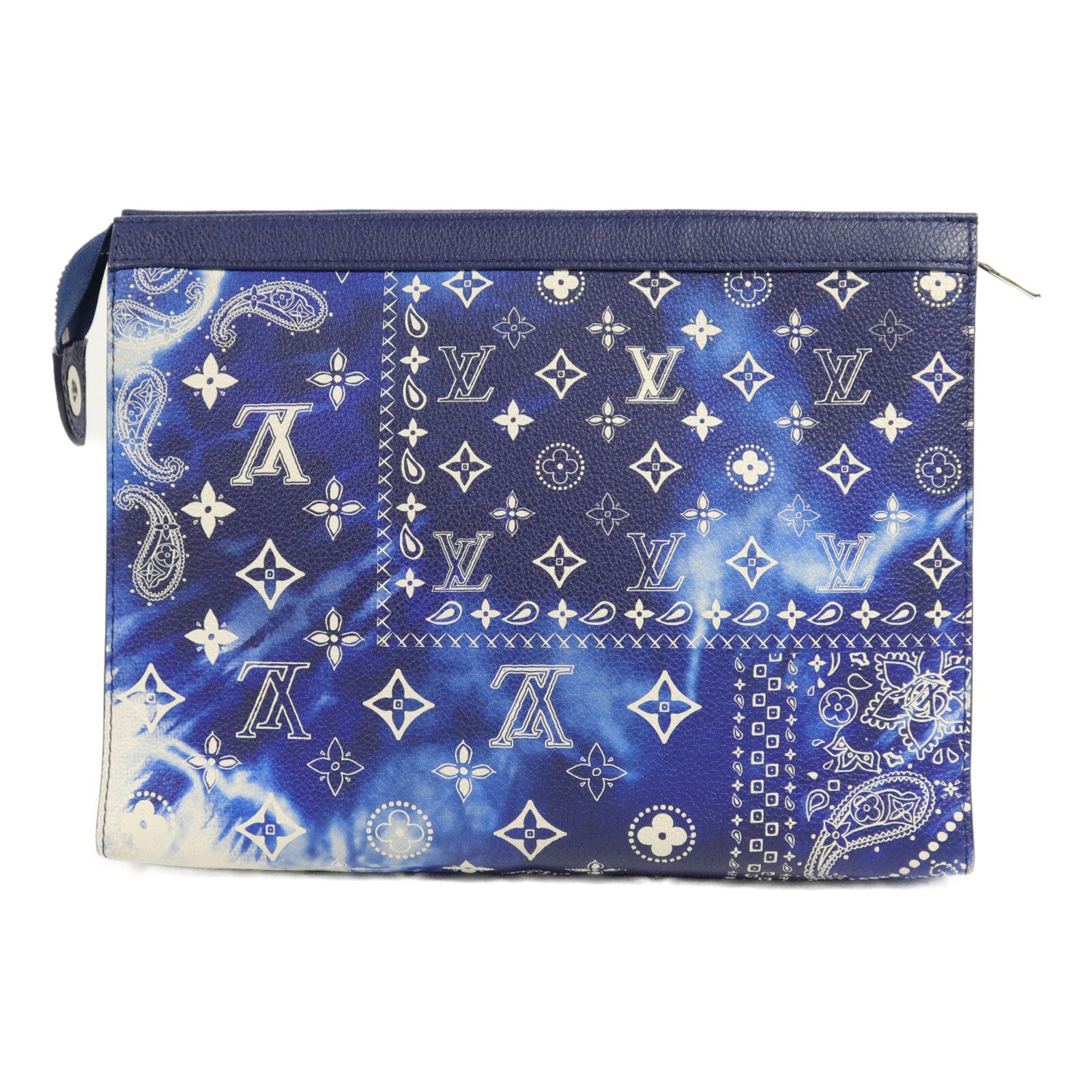 LOUIS VUITTON Pochette Voyage M81442 Clutch Calfskin 2
