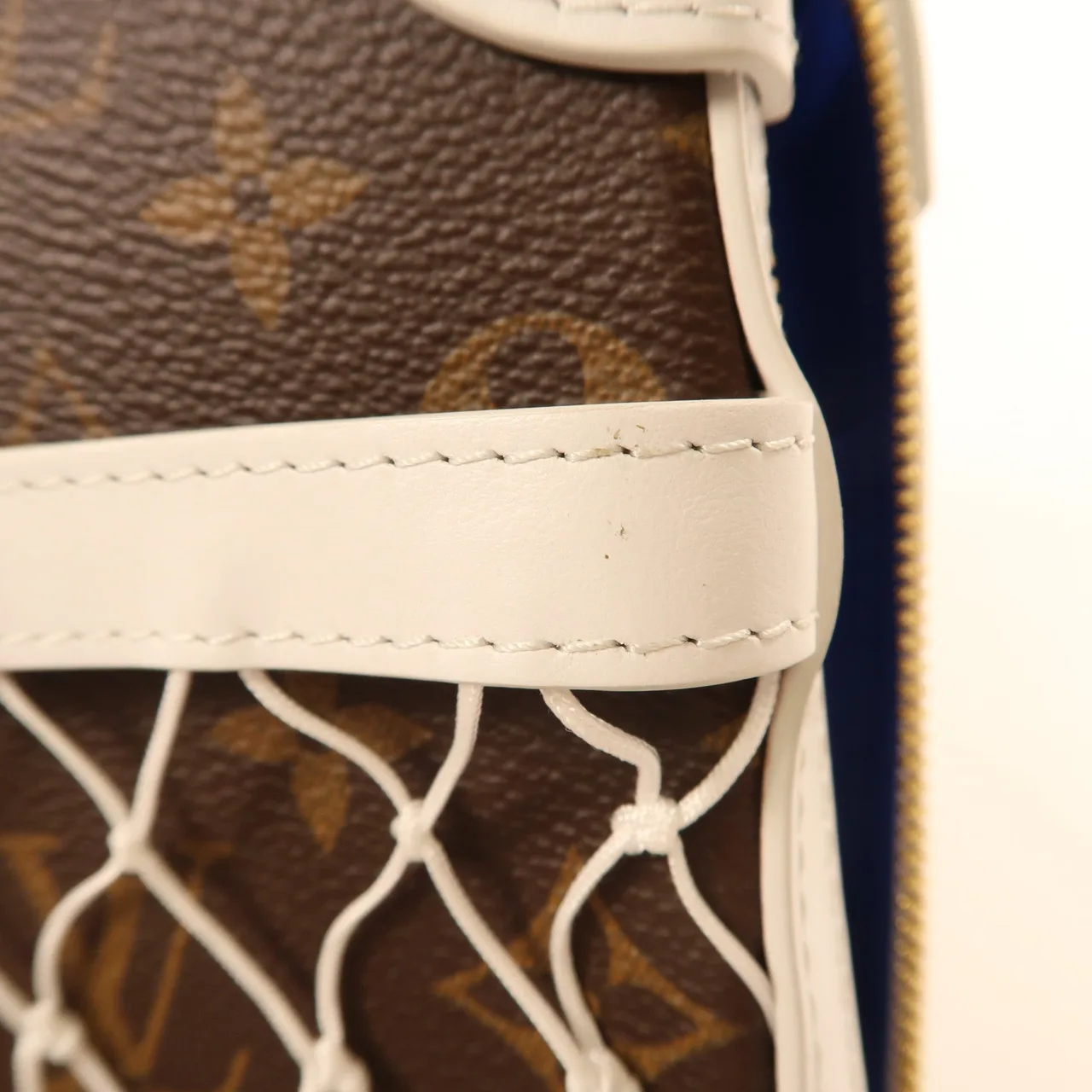 LOUIS VUITTON Soft Trunk M80102 肩背包 塗層帆布 棕色 / 白色 / Brown/White 塗層帆布 中古品B - 縮圖 15