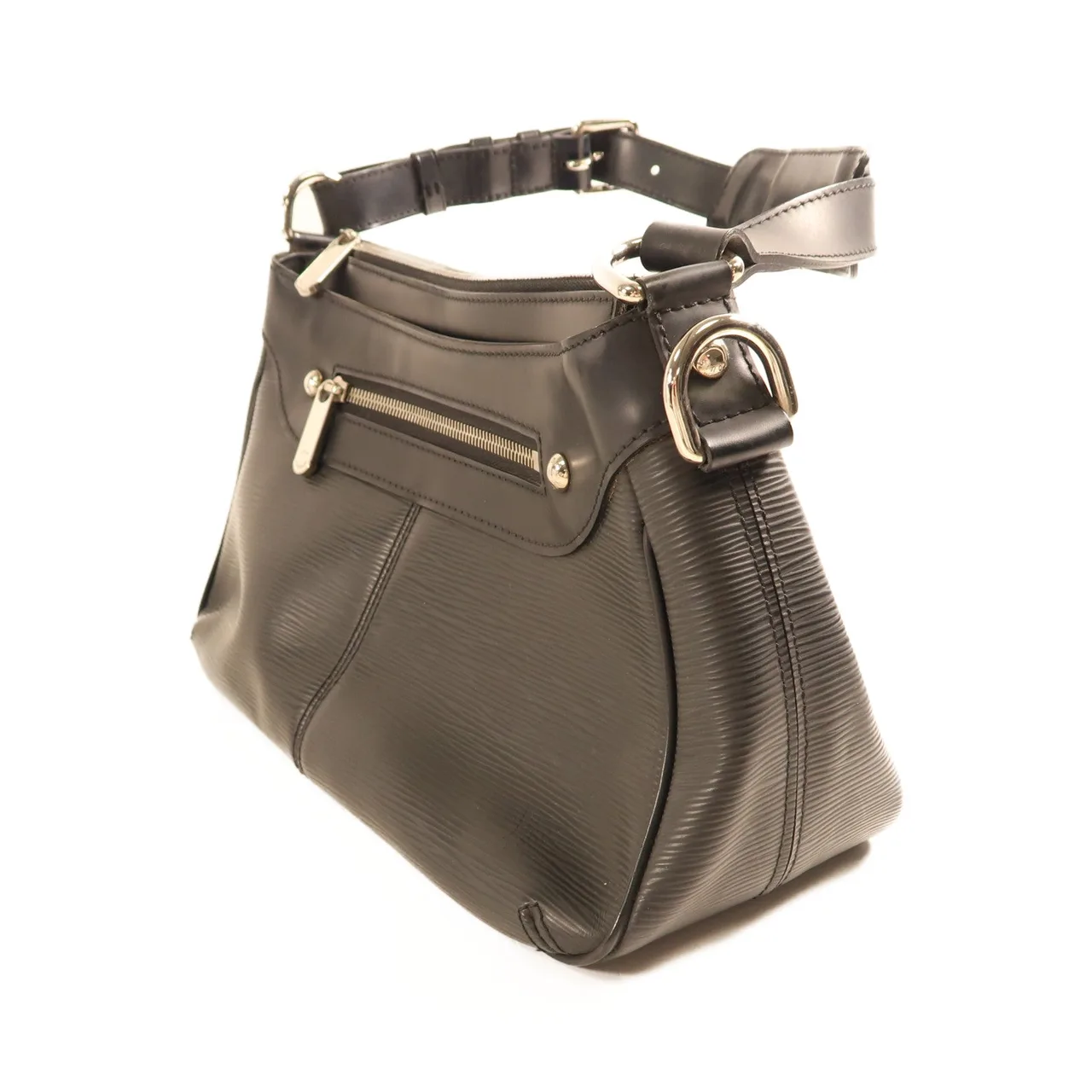 LOUIS VUITTON M59282 肩背包 牛皮 黑色 / Black 牛皮 中古品A - 縮圖 3