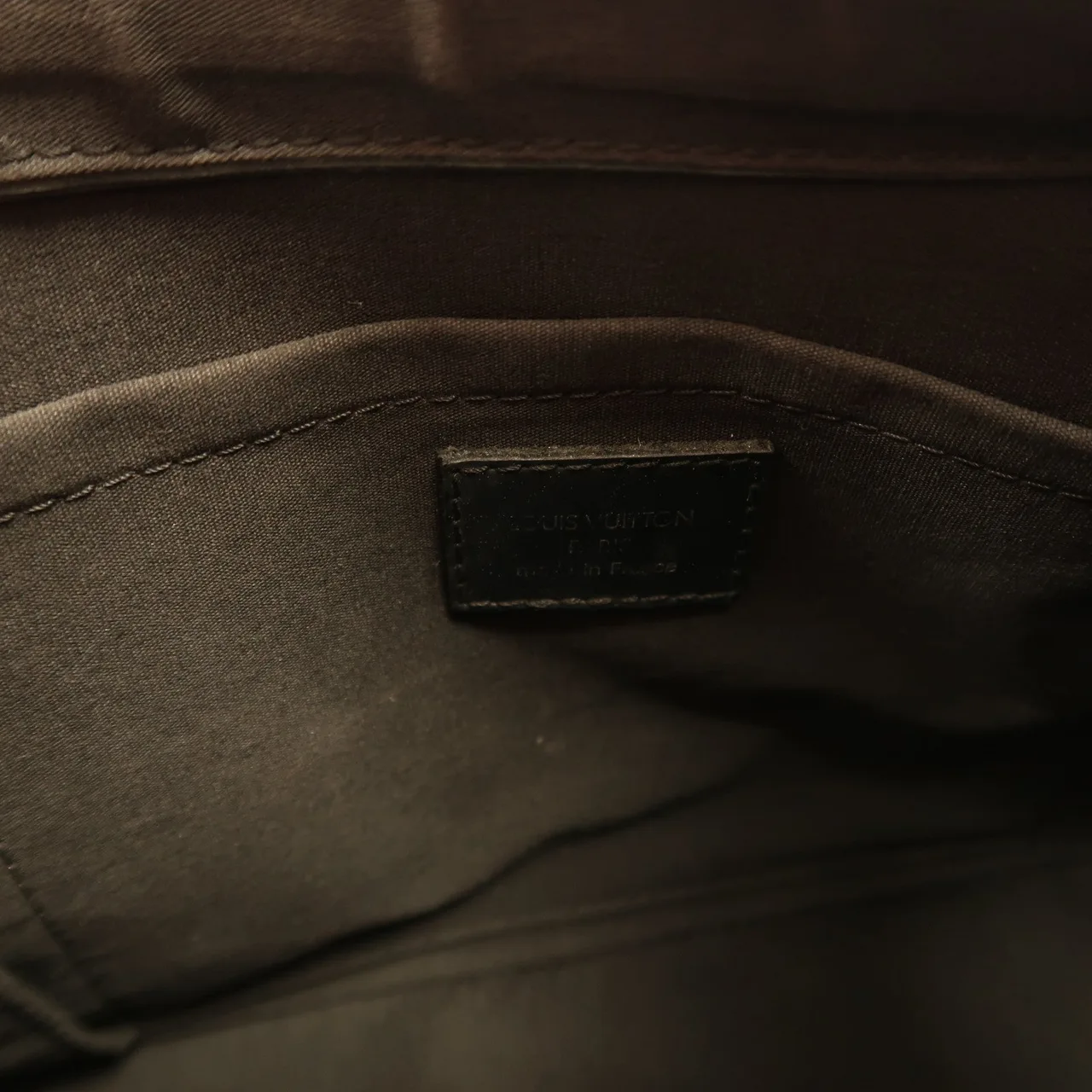 LOUIS VUITTON M59282 肩背包 牛皮 黑色 / Black 牛皮 中古品A - 縮圖 6