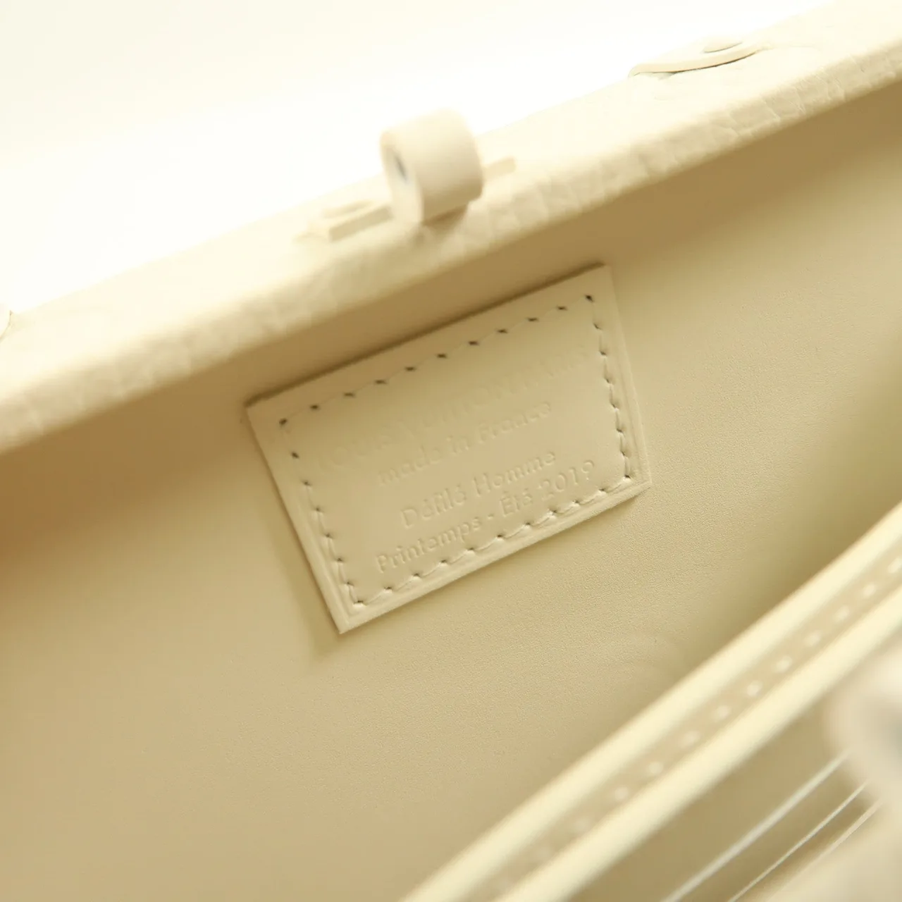 LOUIS VUITTON Trunk M20153 肩背包 塗層帆布 白色 / White 塗層帆布 中古品A - 縮圖 6