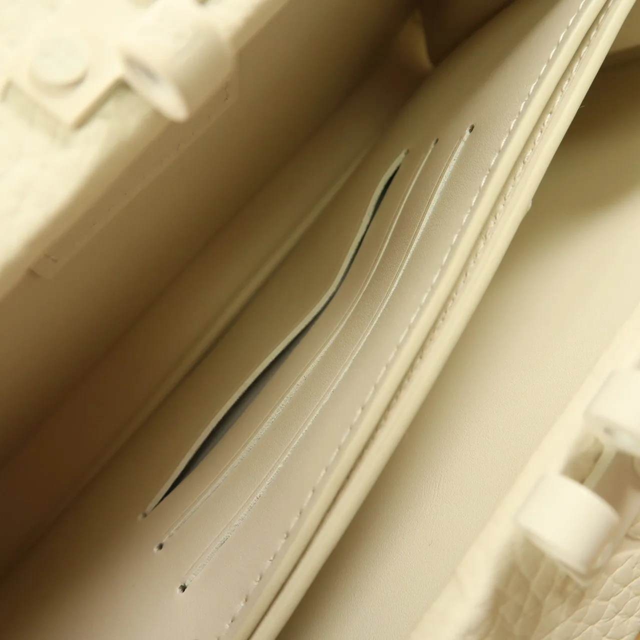 LOUIS VUITTON Trunk M20153 肩背包 塗層帆布 白色 / White 塗層帆布 中古品A - 縮圖 8