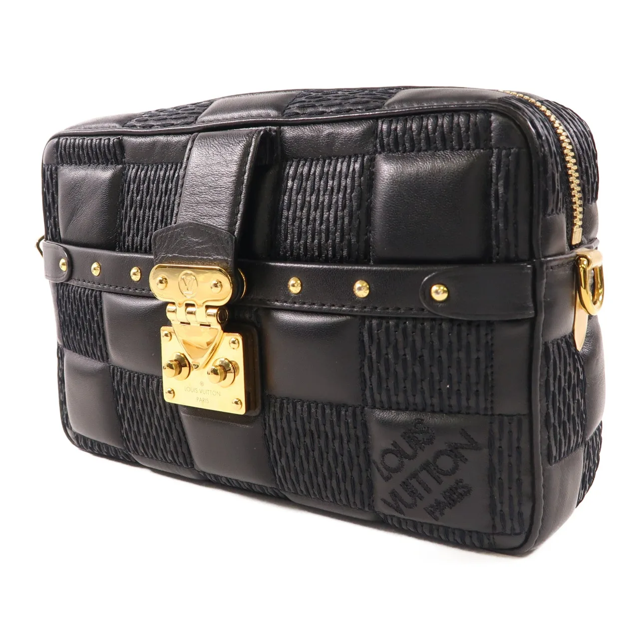 LOUIS VUITTON M59116 肩背包 羊皮 黑色 / Black 羊皮 中古品A - 縮圖 2