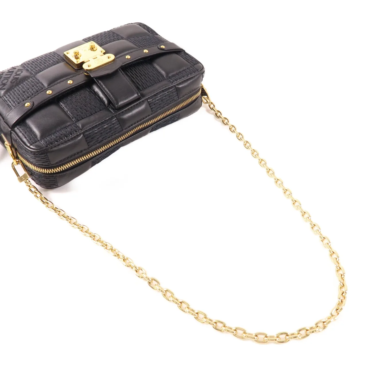 LOUIS VUITTON M59116 肩背包 羊皮 黑色 / Black 羊皮 中古品A - 縮圖 5