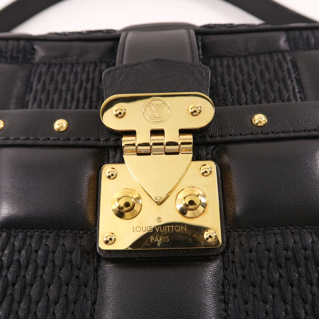 LOUIS VUITTON M59116 肩背包 羊皮 黑色 / Black 羊皮 中古品A - 縮圖 9